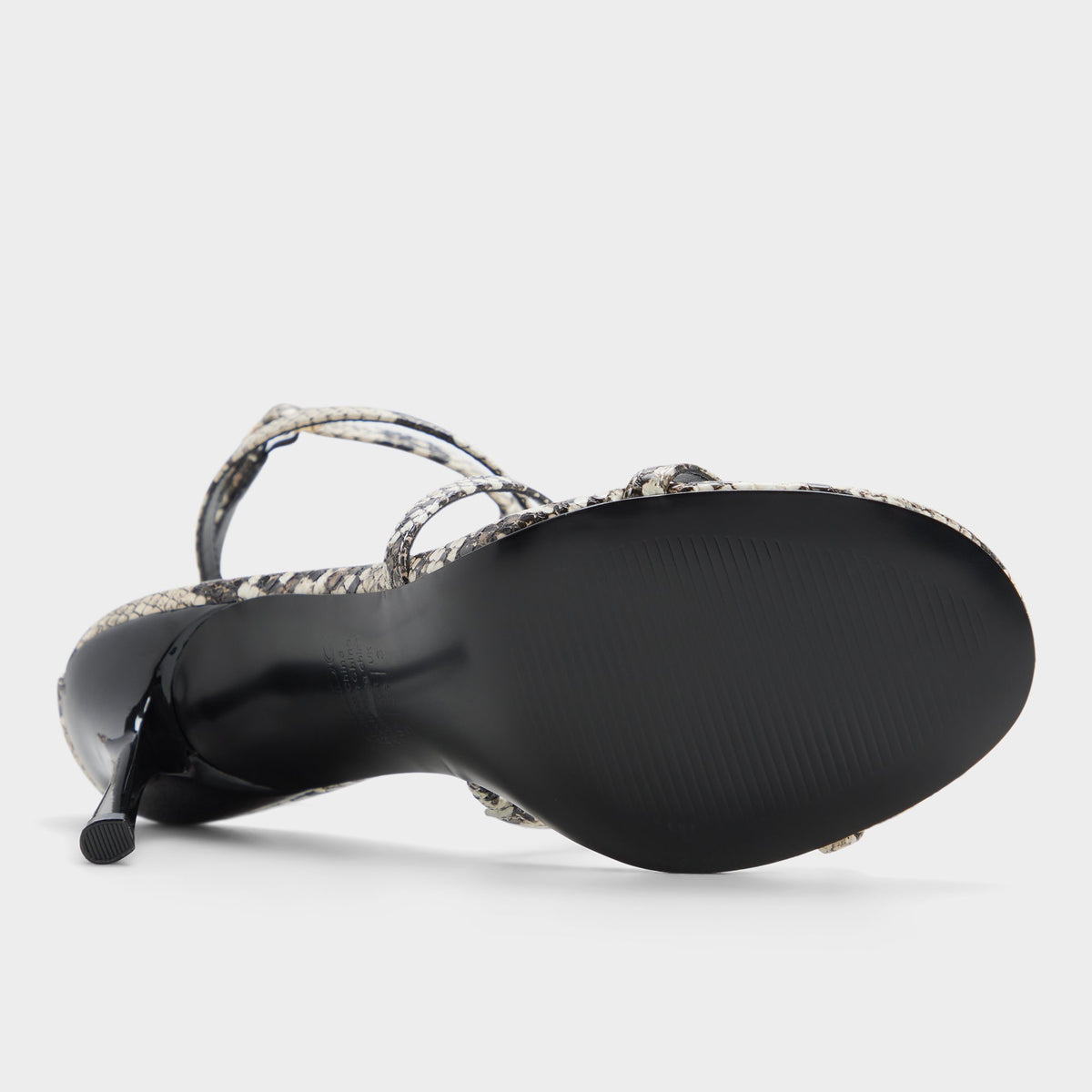 View of Black combo Novalya 's sole