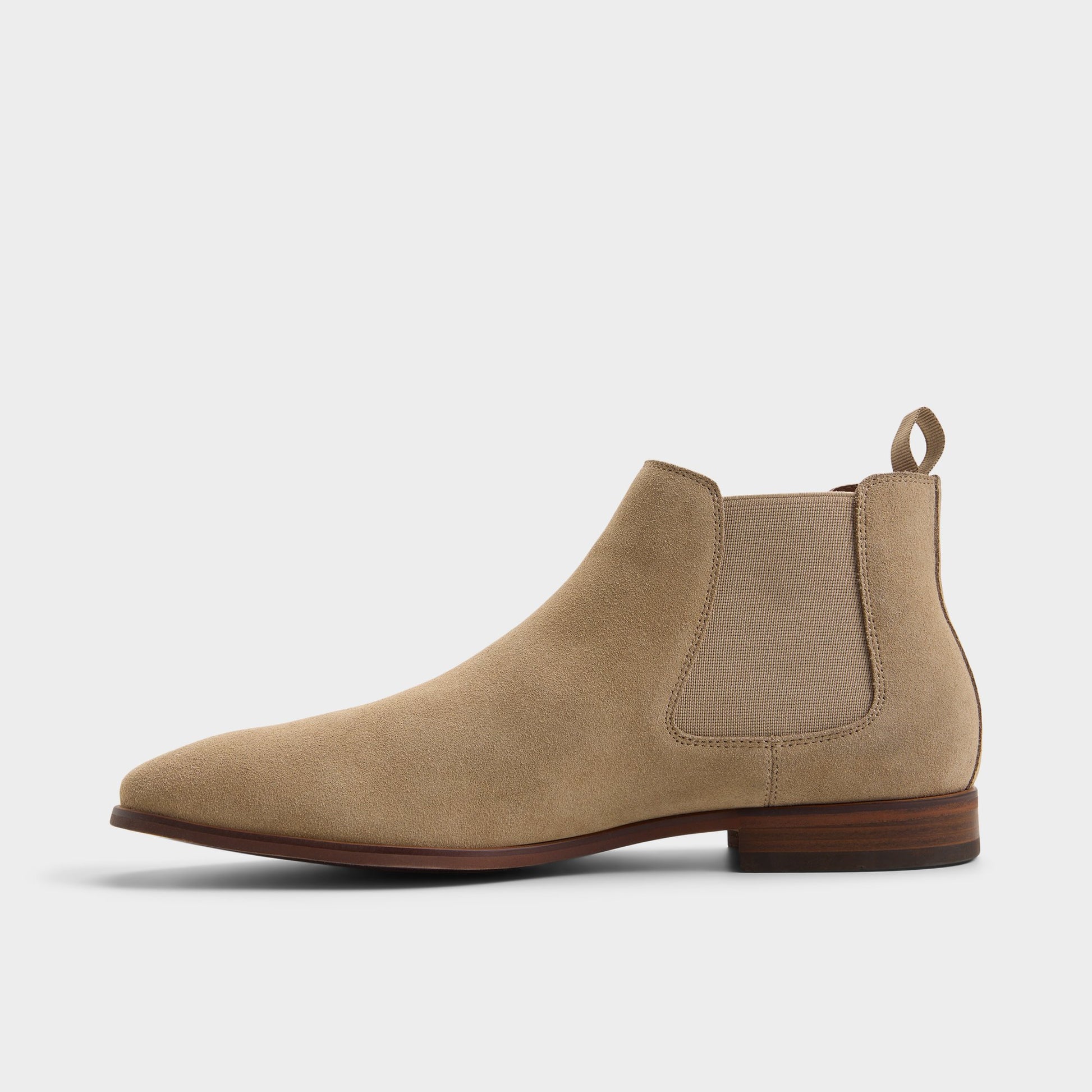 Side view of Other beige Sosa Chelsea boot