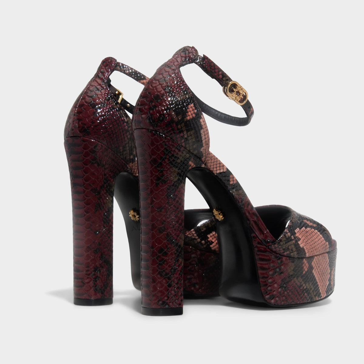 Three-quarter angle of Multi Zuhair Murad x ALDO Platform Sandal 's back side