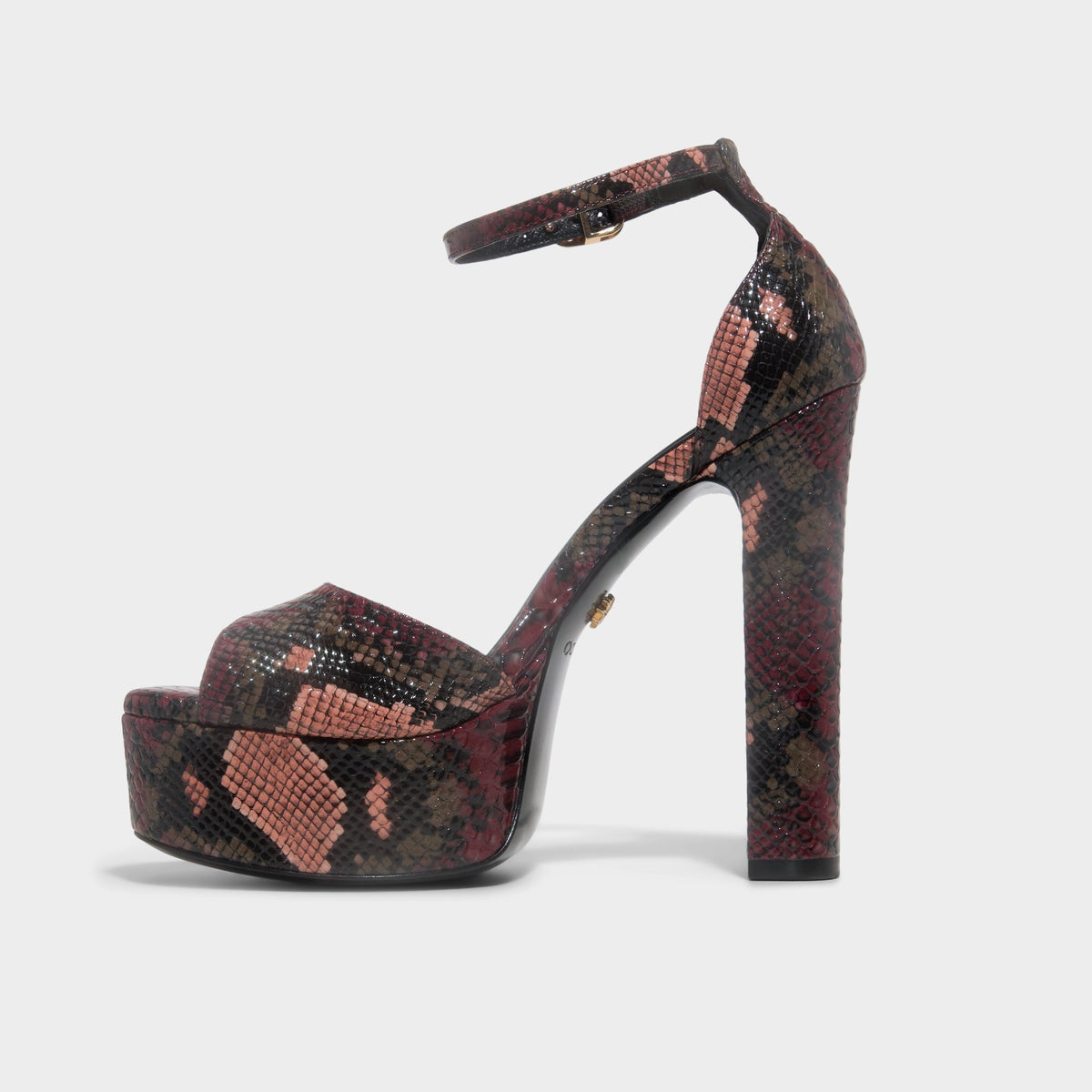 Side view of Multi Zuhair Murad x ALDO Platform Sandal
