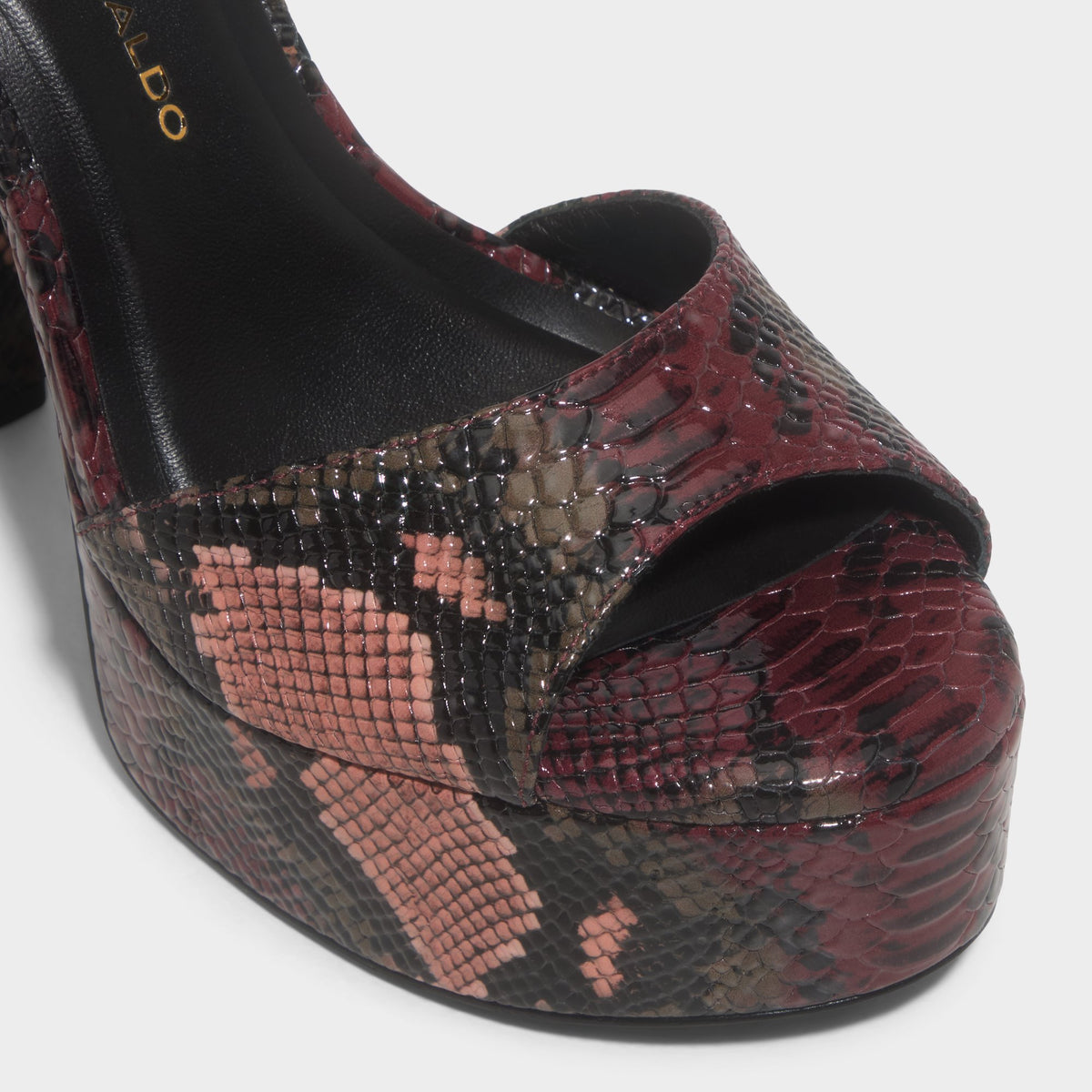 Top-down view of the Multi Zuhair Murad x ALDO Platform Sandal
