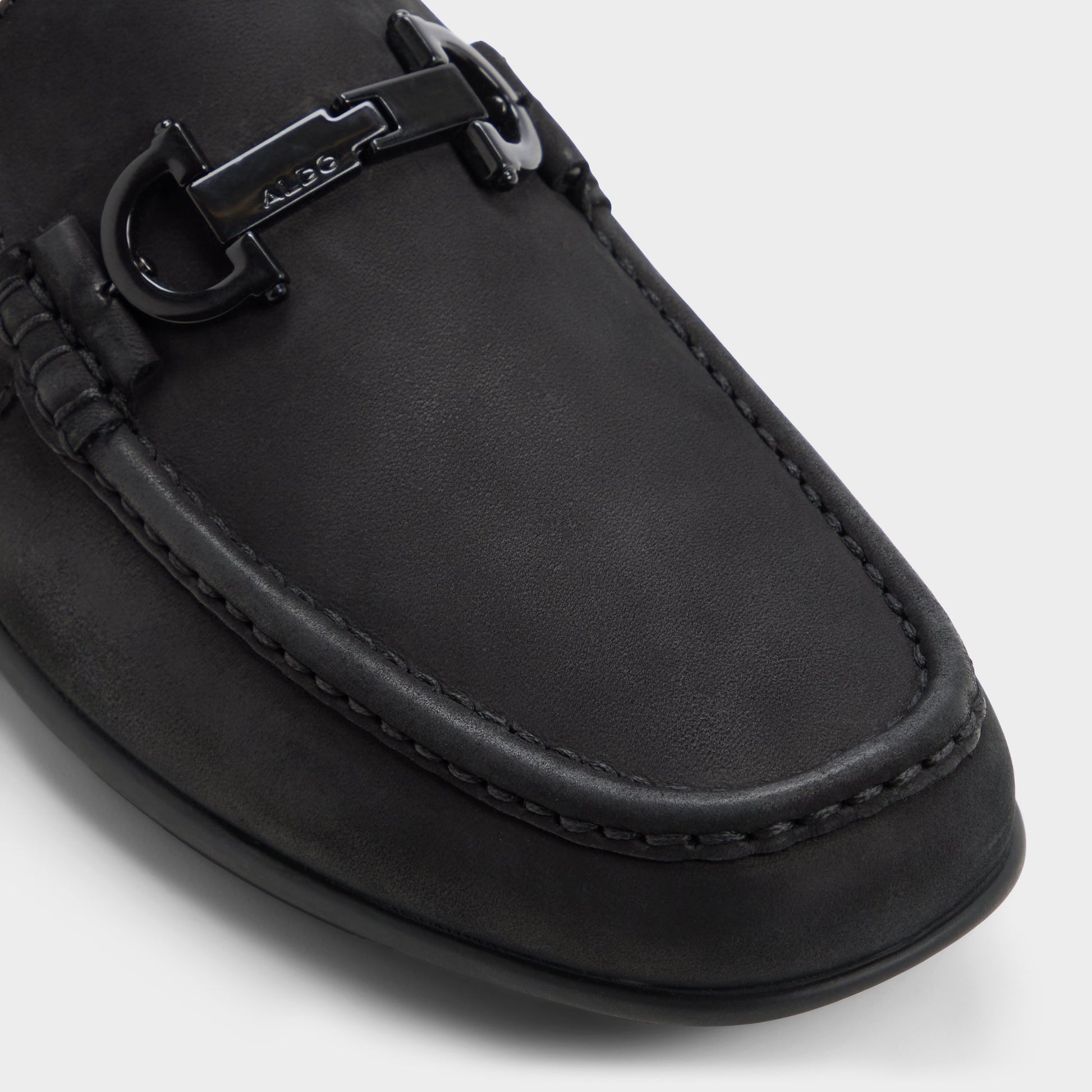 Gros plan de la Noir Orlovoflexx-in Mocassin