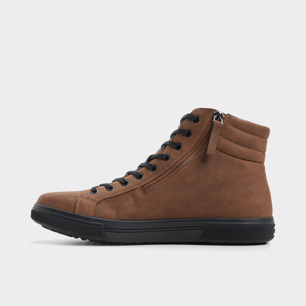 Vue latérale de Brun Preralithh-l Chaussure Oxford