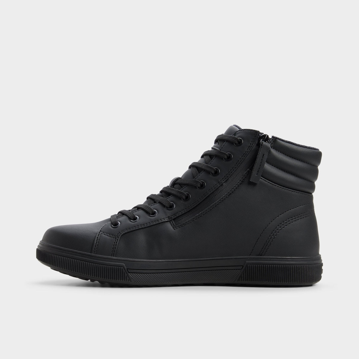 Vue latérale de Noir Preralithh-l Chaussure Oxford