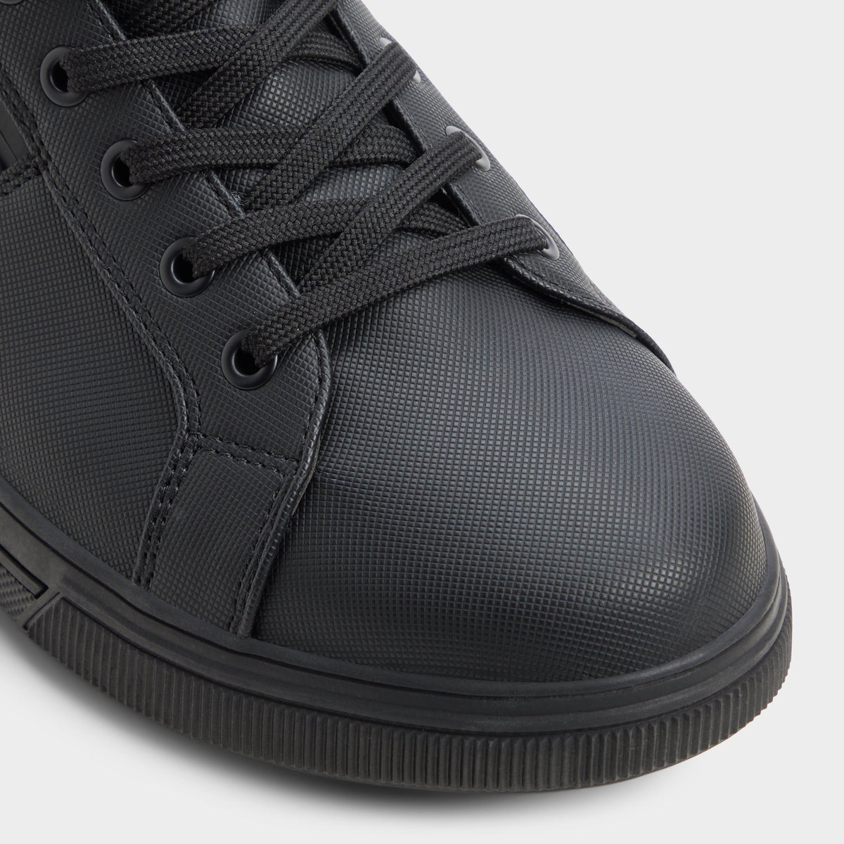 Gros plan de la Noir Preralithh-l Chaussure Oxford