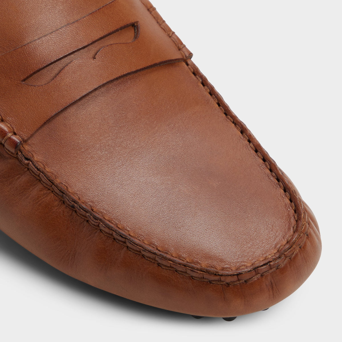 Close-up of the Tan Jaritt Loafer