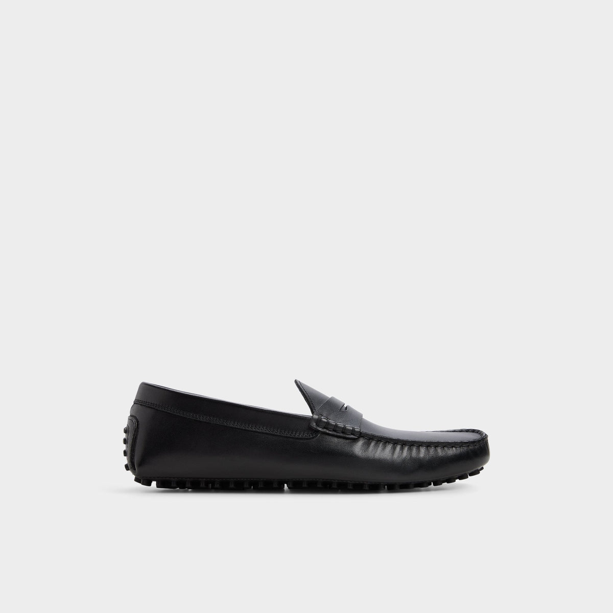 Main View of Open black Jaritt Loafer for Mens