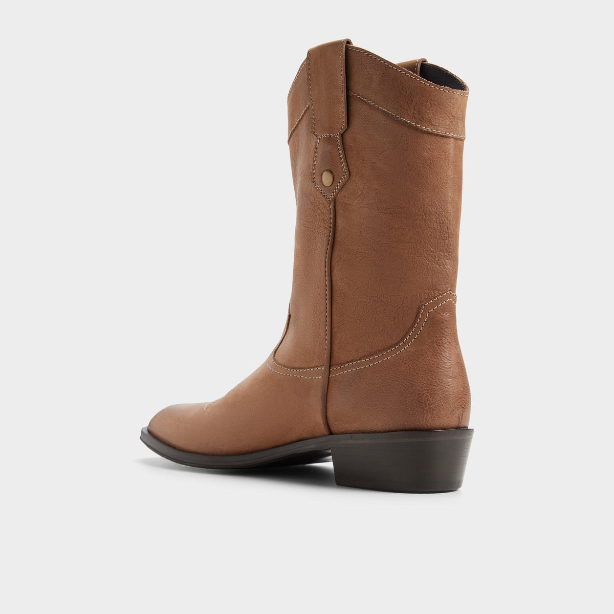 Side view of Camel Rasmus Western boot