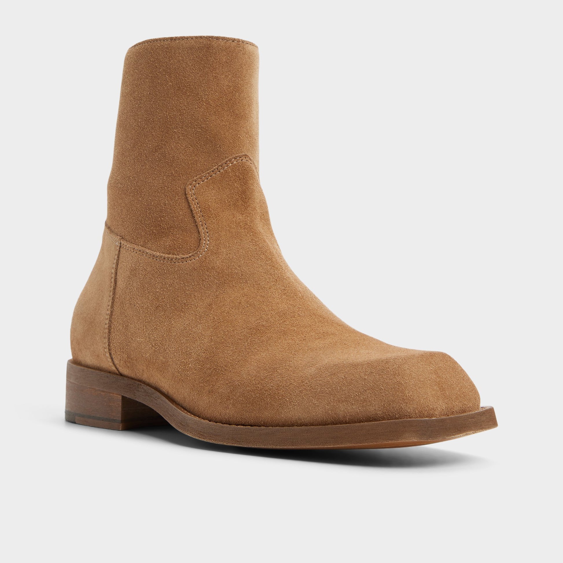 Three-quarter angle of Sand Todi Ankle boot's back side
