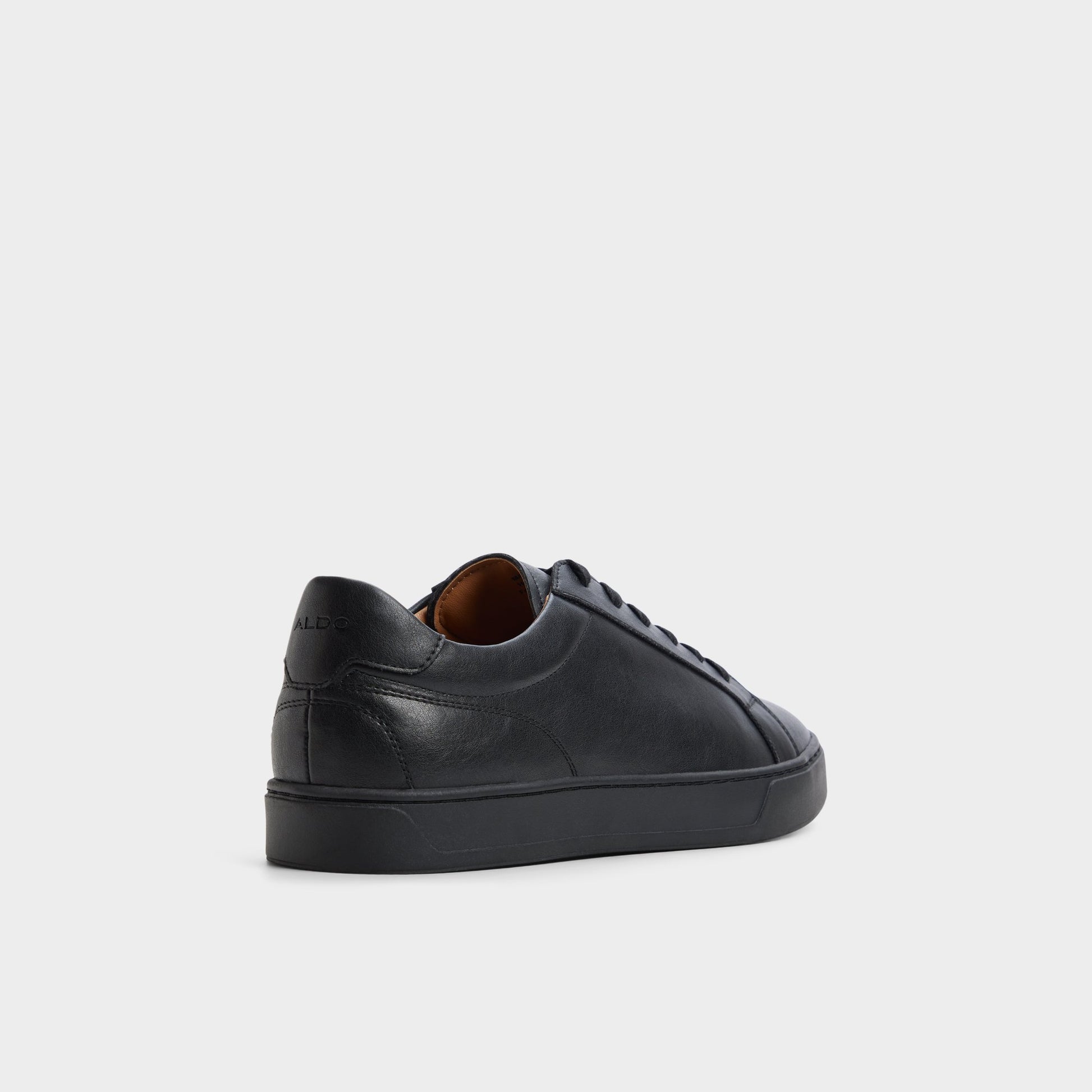 Three-quarter angle of Other black Fillip Low top sneaker's back side
