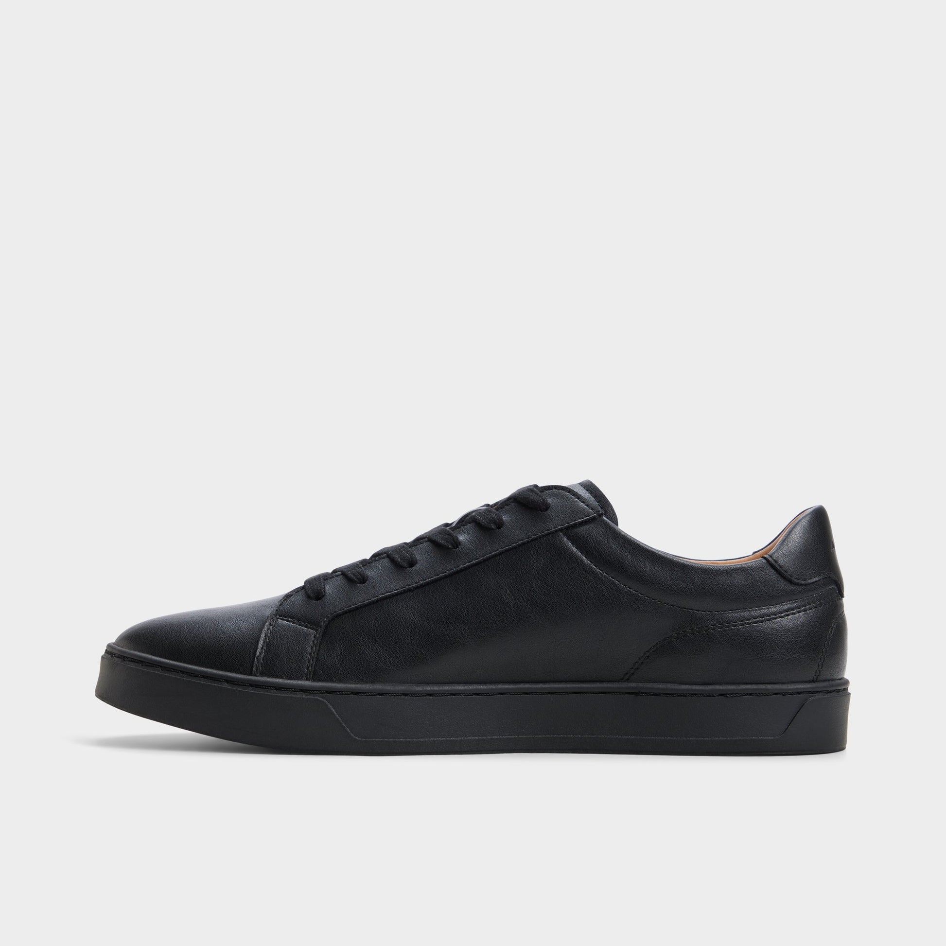 Side view of Other black Fillip Low top sneaker
