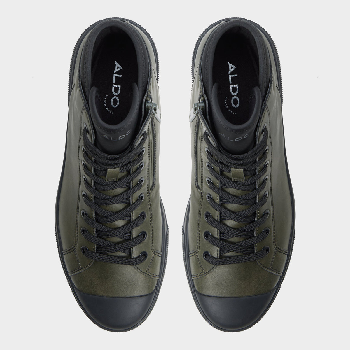 Top-down view of the Khaki Esttanqueiro Oxford shoe