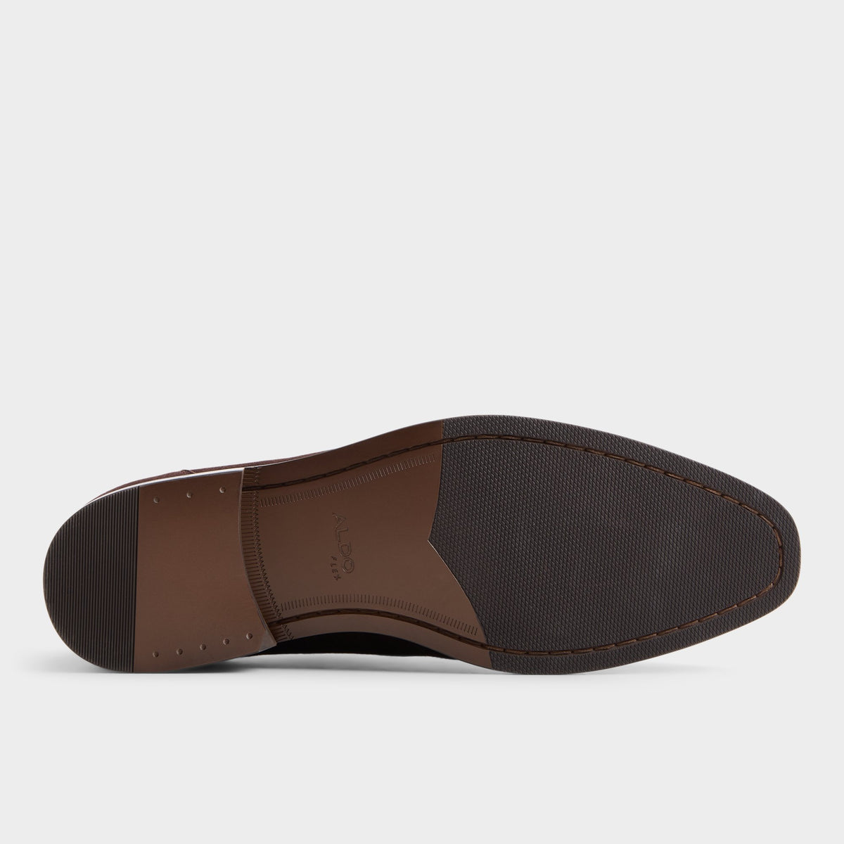 View of Brown Alejandro Derby shoe's sole