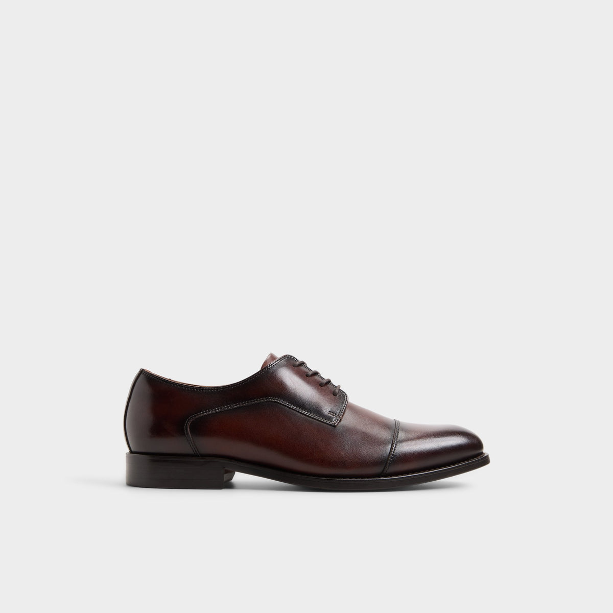 Main View of Open brown Alejandro Derby shoe for Mens