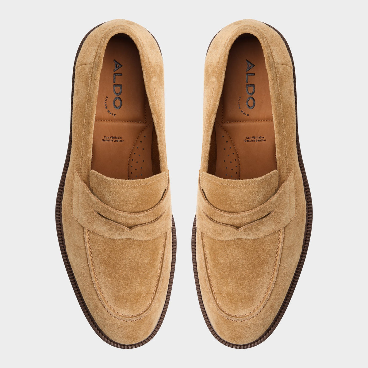 Top-down view of the Camel Fenson Loafer
