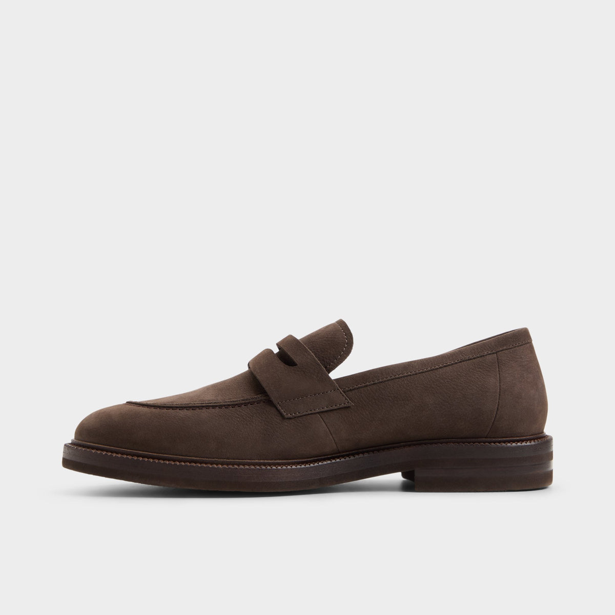 Side view of Brown Fenson Loafer