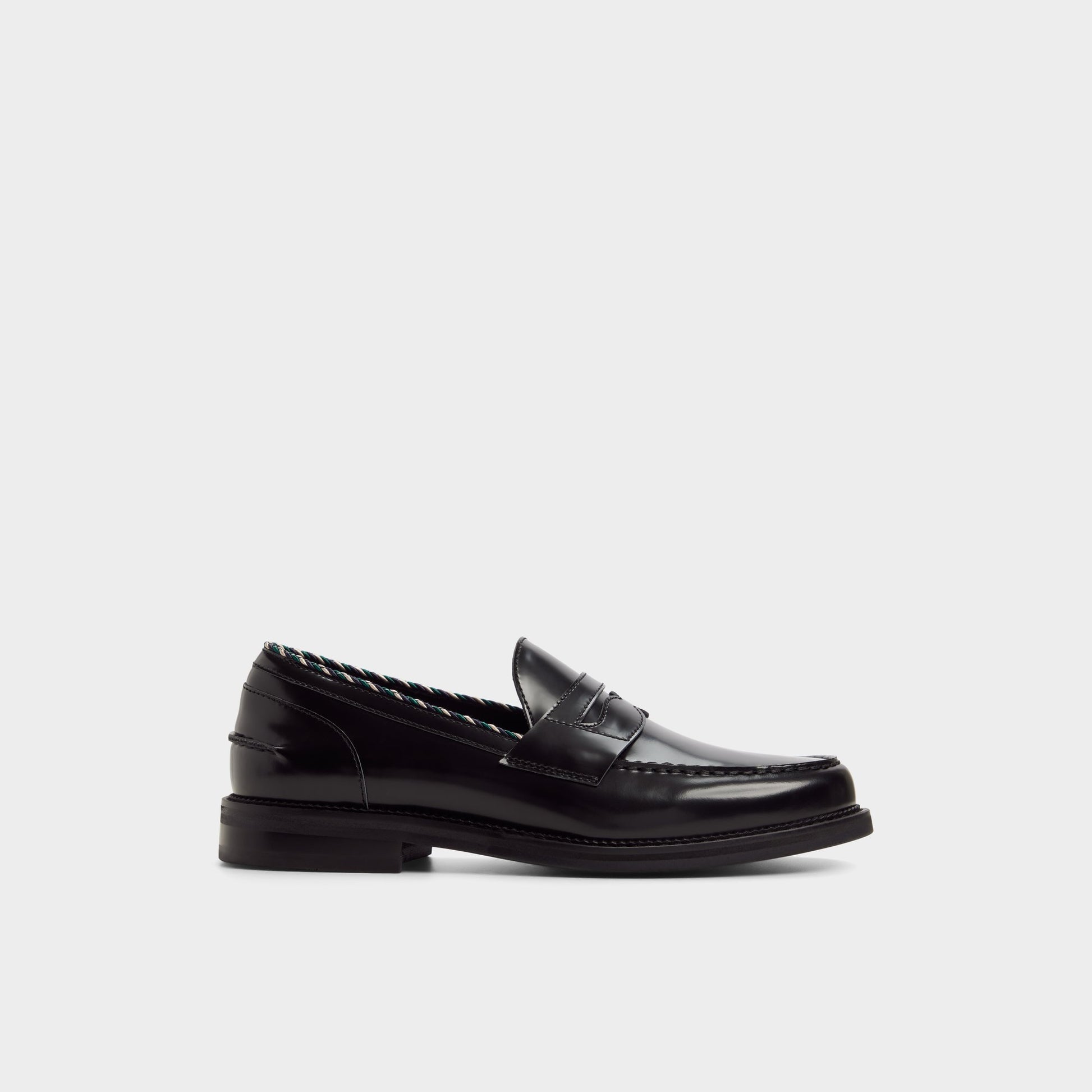 Main View of Black Ruffus Loafer for Mens