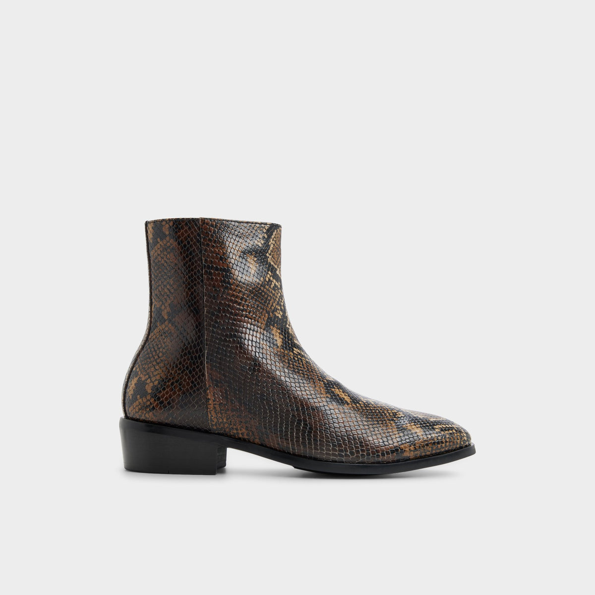 Main View of Brown multi Amur Ankle boot for Mens