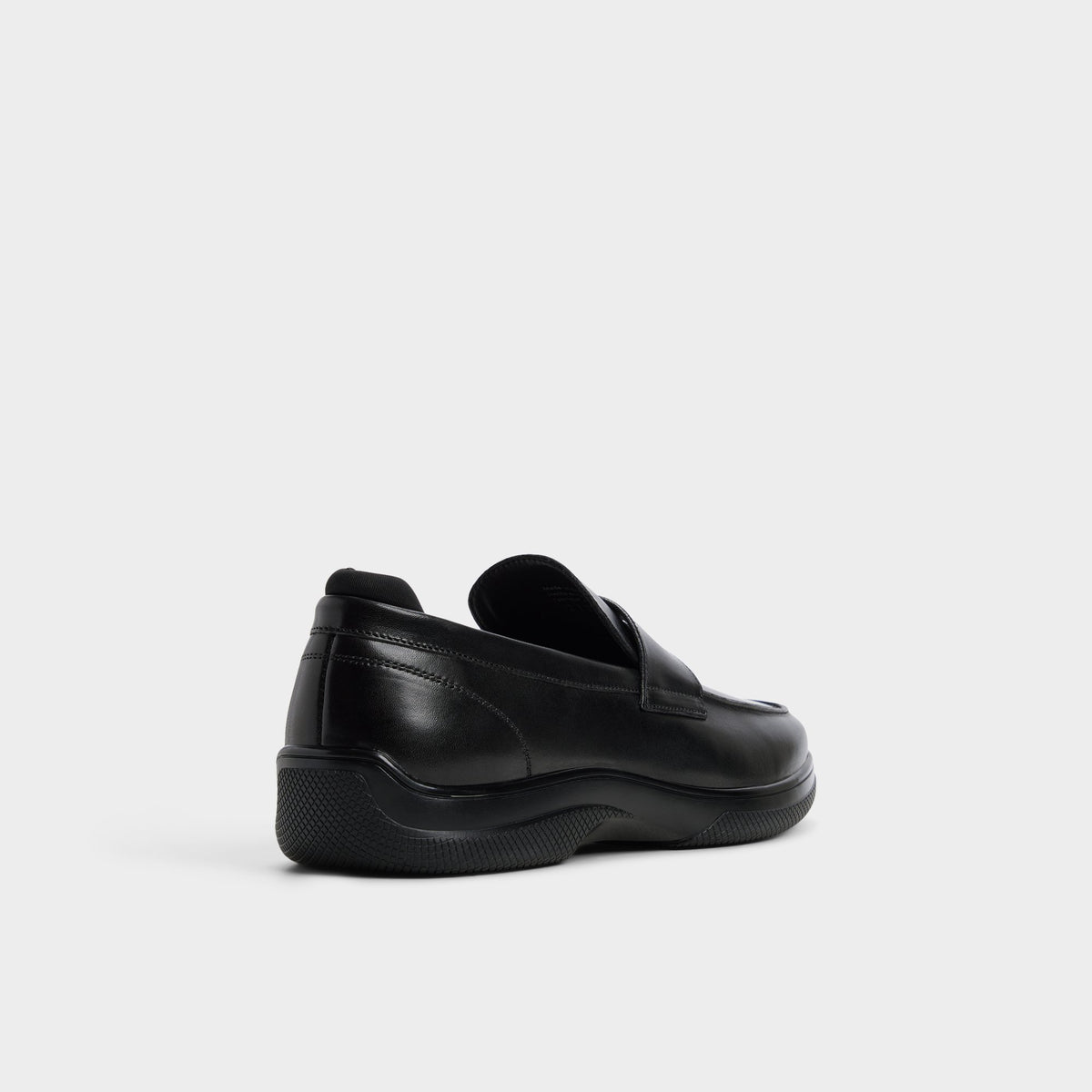 Three-quarter angle of Other black Lanzo Loafer's back side
