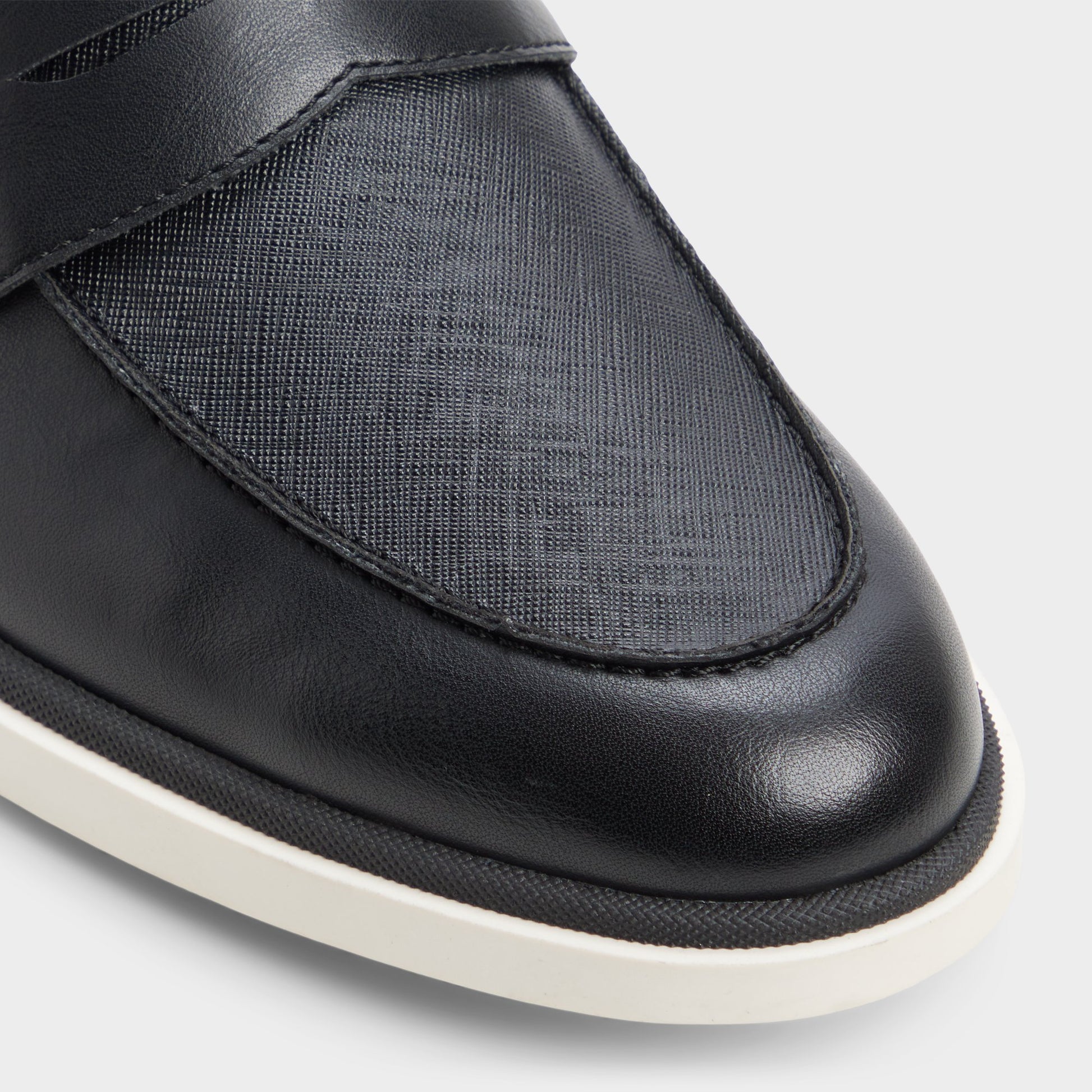 Close-up of the Black Stanson Loafer