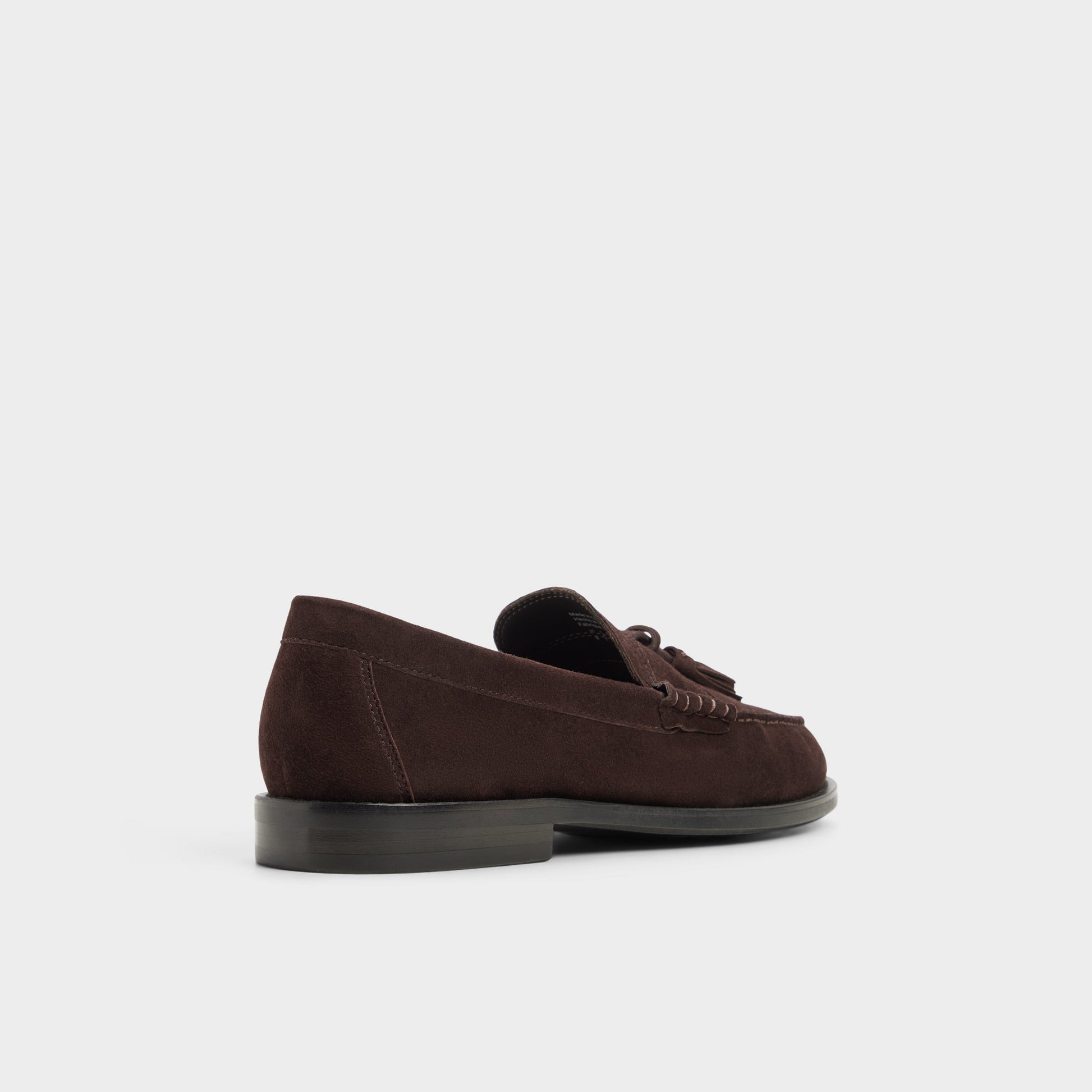 Three-quarter angle of Brown Cairo Loafer's back side