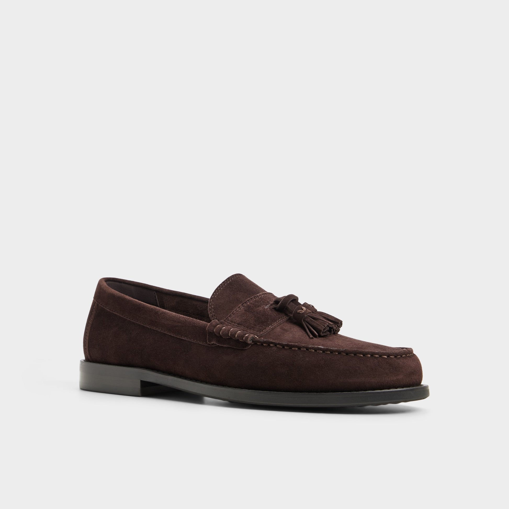 Three-quarter angle of Brown Cairo Loafer's front side