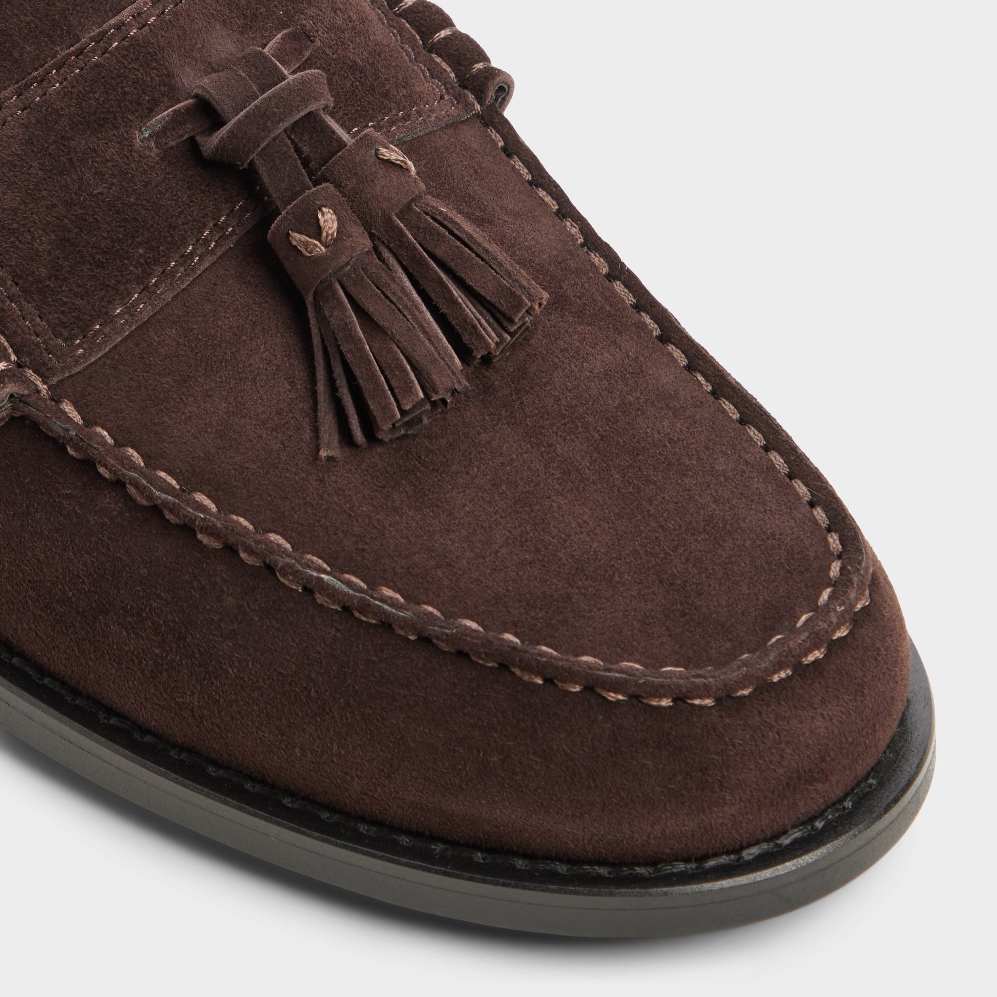 Close-up of the Brown Cairo Loafer