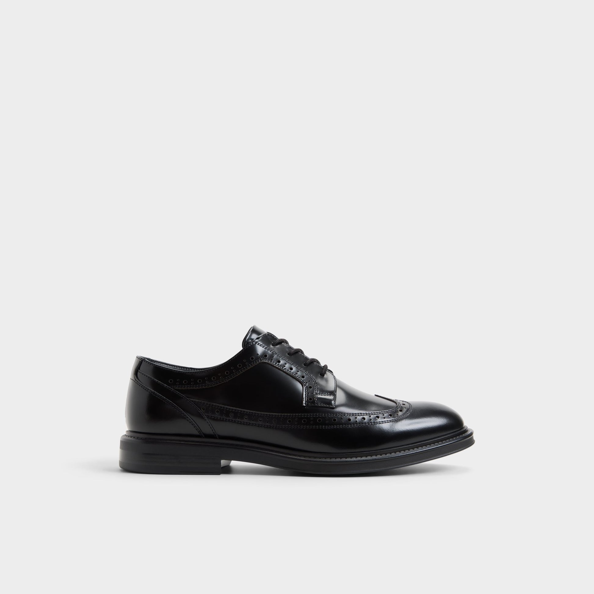 Main View of Black Dave Oxford shoe for Mens