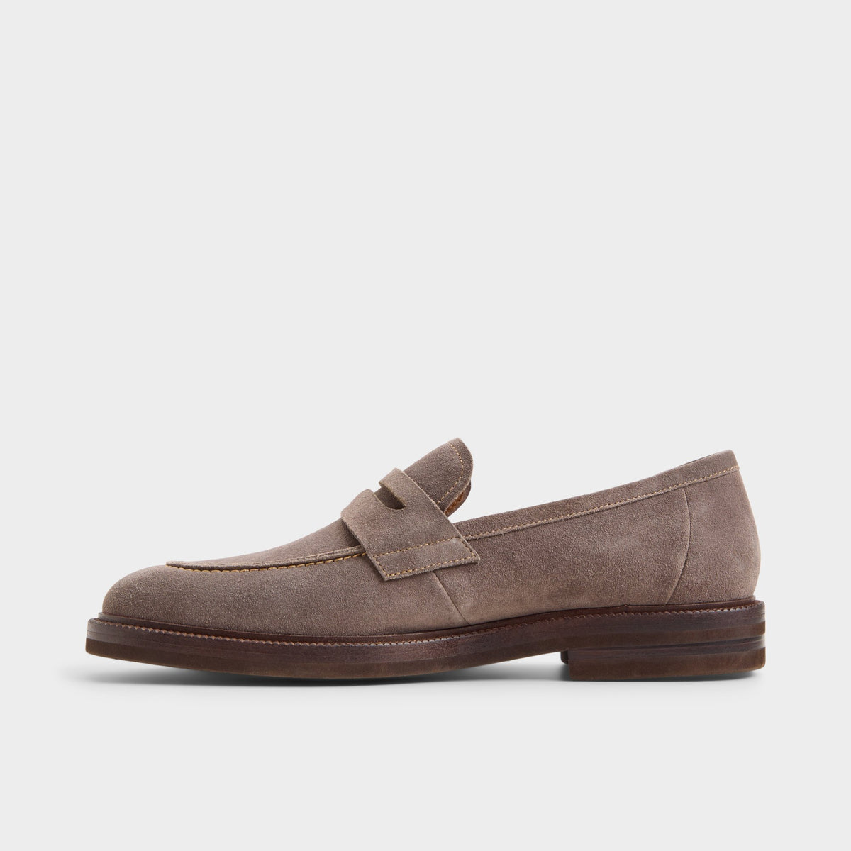 Side view of Grey Fenson Loafer