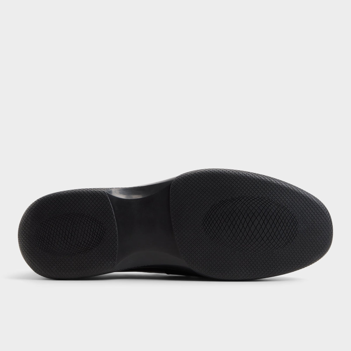 View of Black Kason Loafer's sole