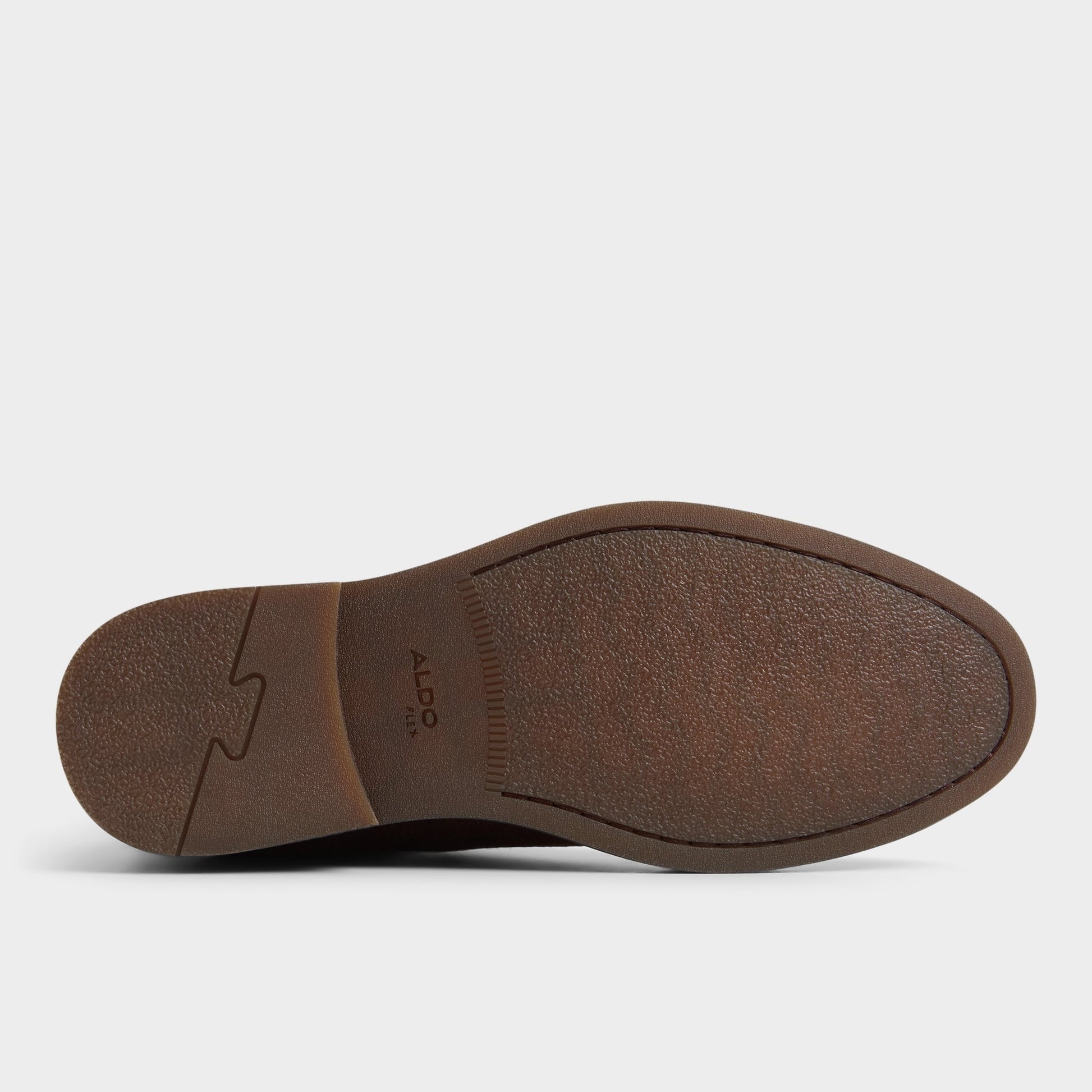View of Brown Malmo Chelsea boot's sole
