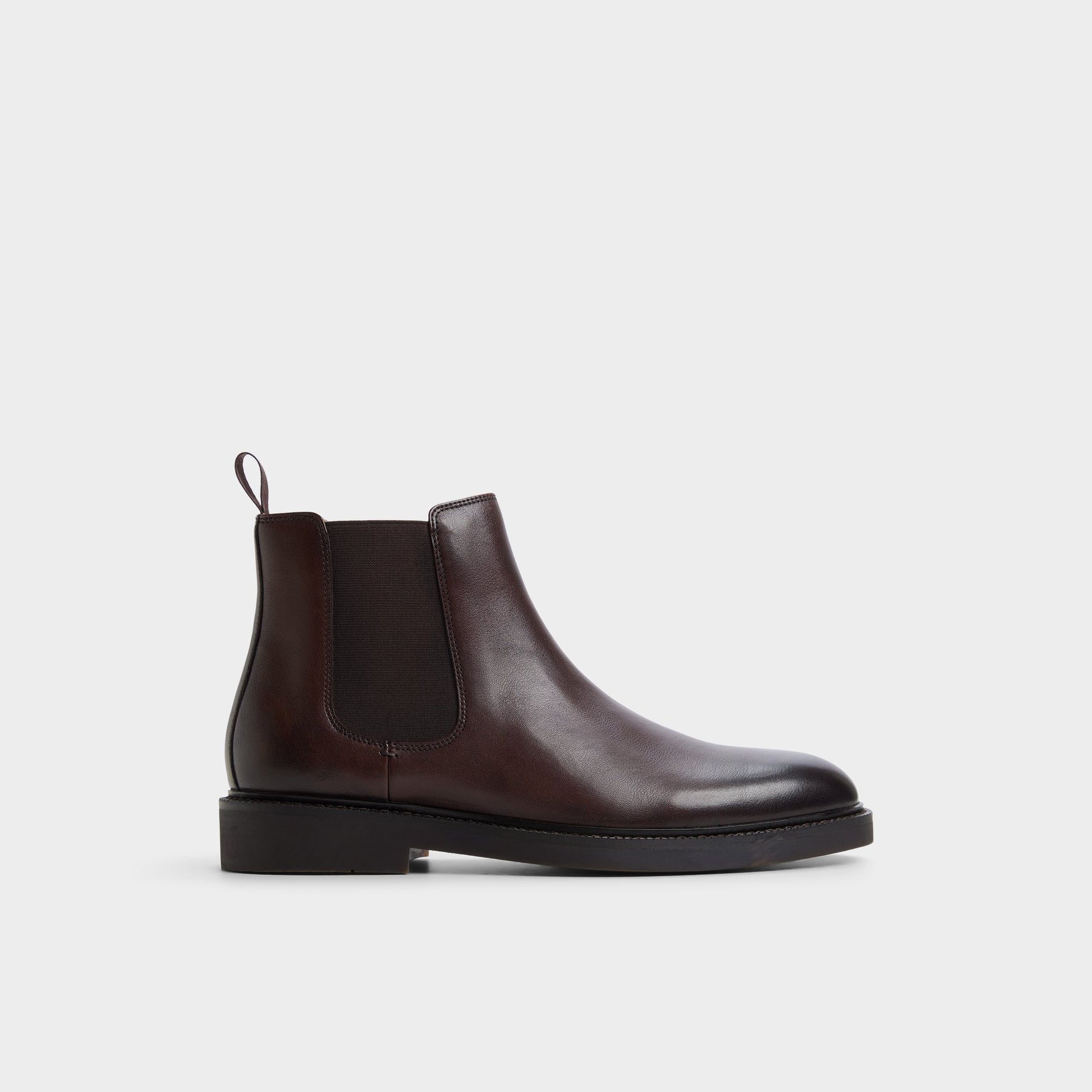 Main View of Dark brown Malmo Chelsea boot for Mens