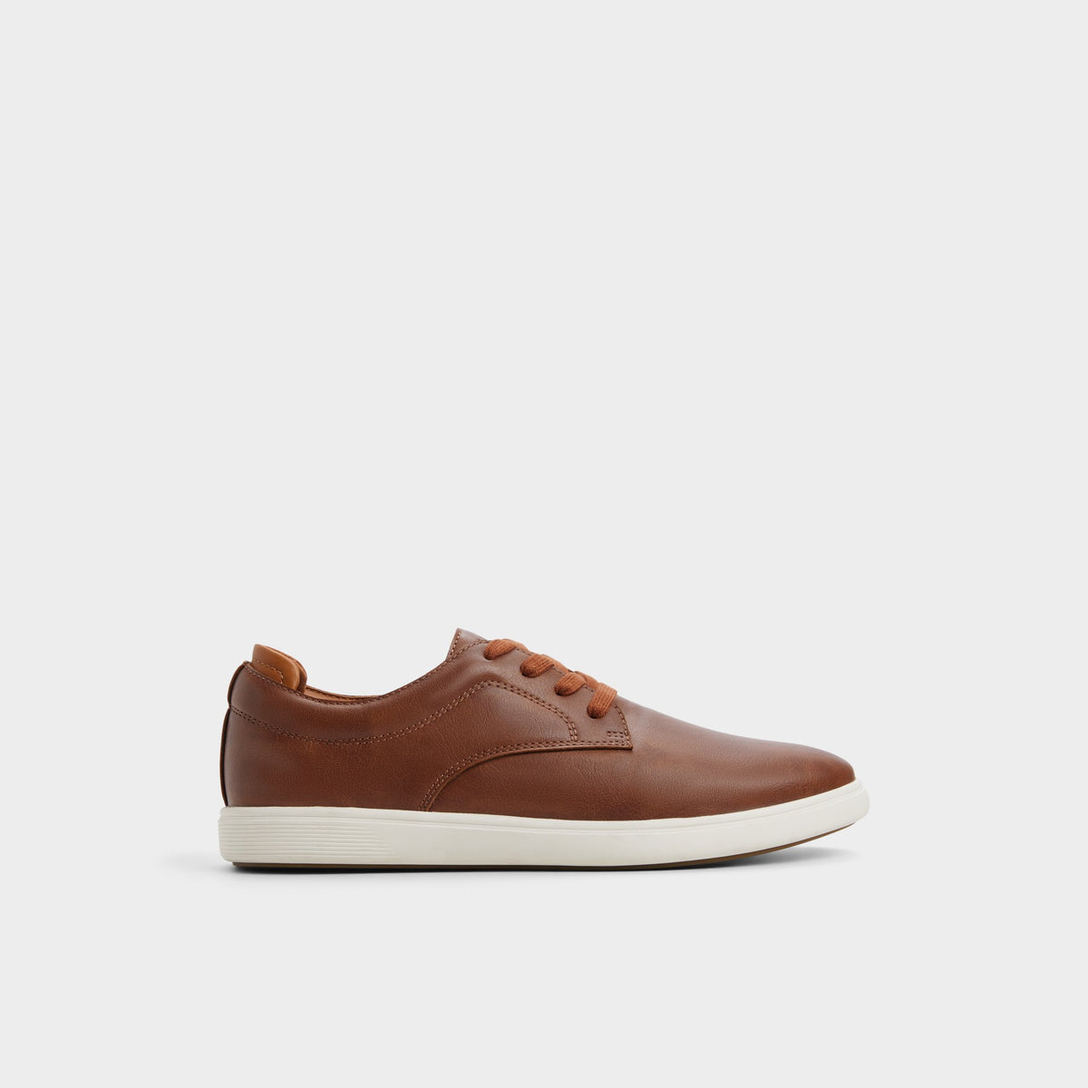 Main View of Cognac Ted Low top sneaker for Mens