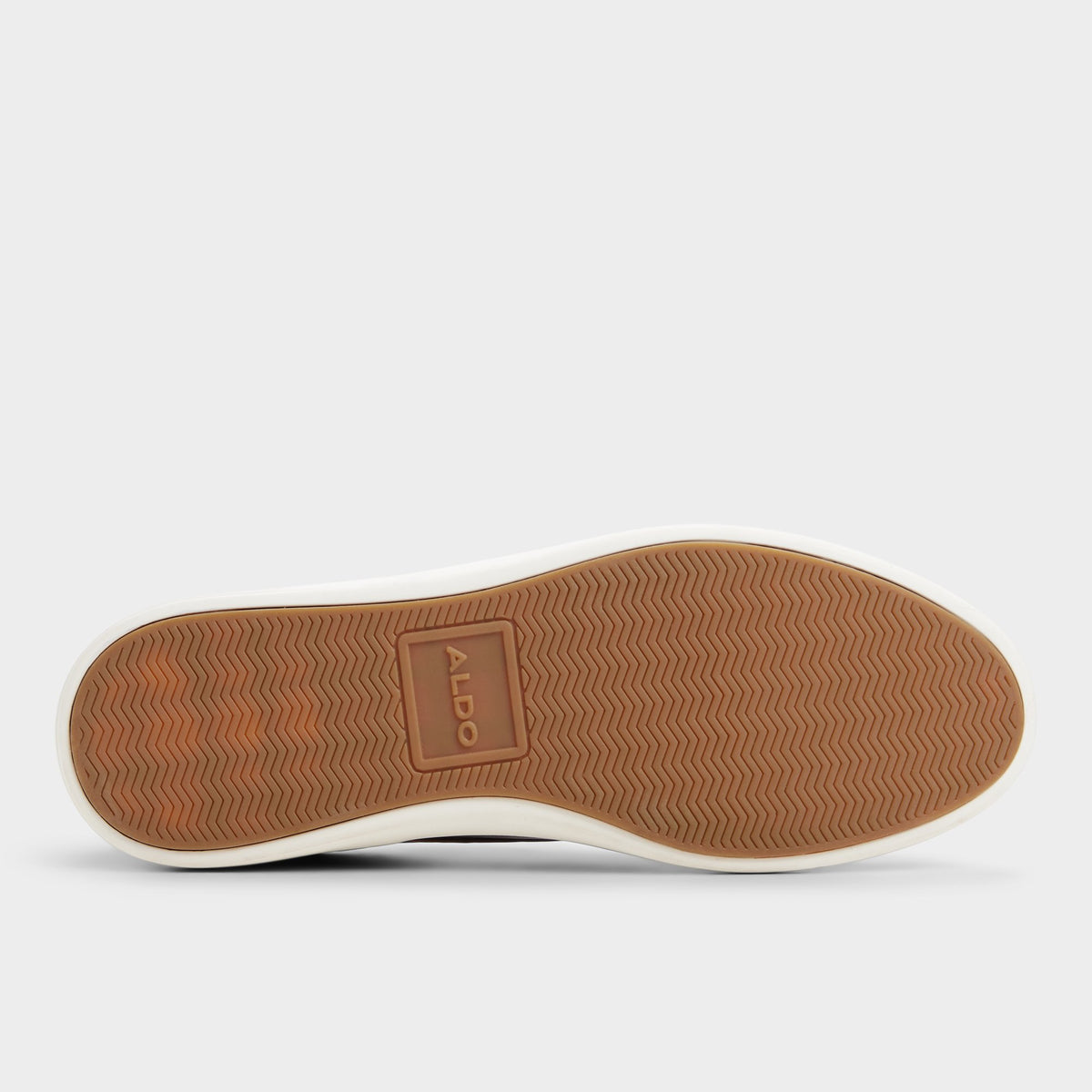 View of Cognac Ted Low top sneaker's sole