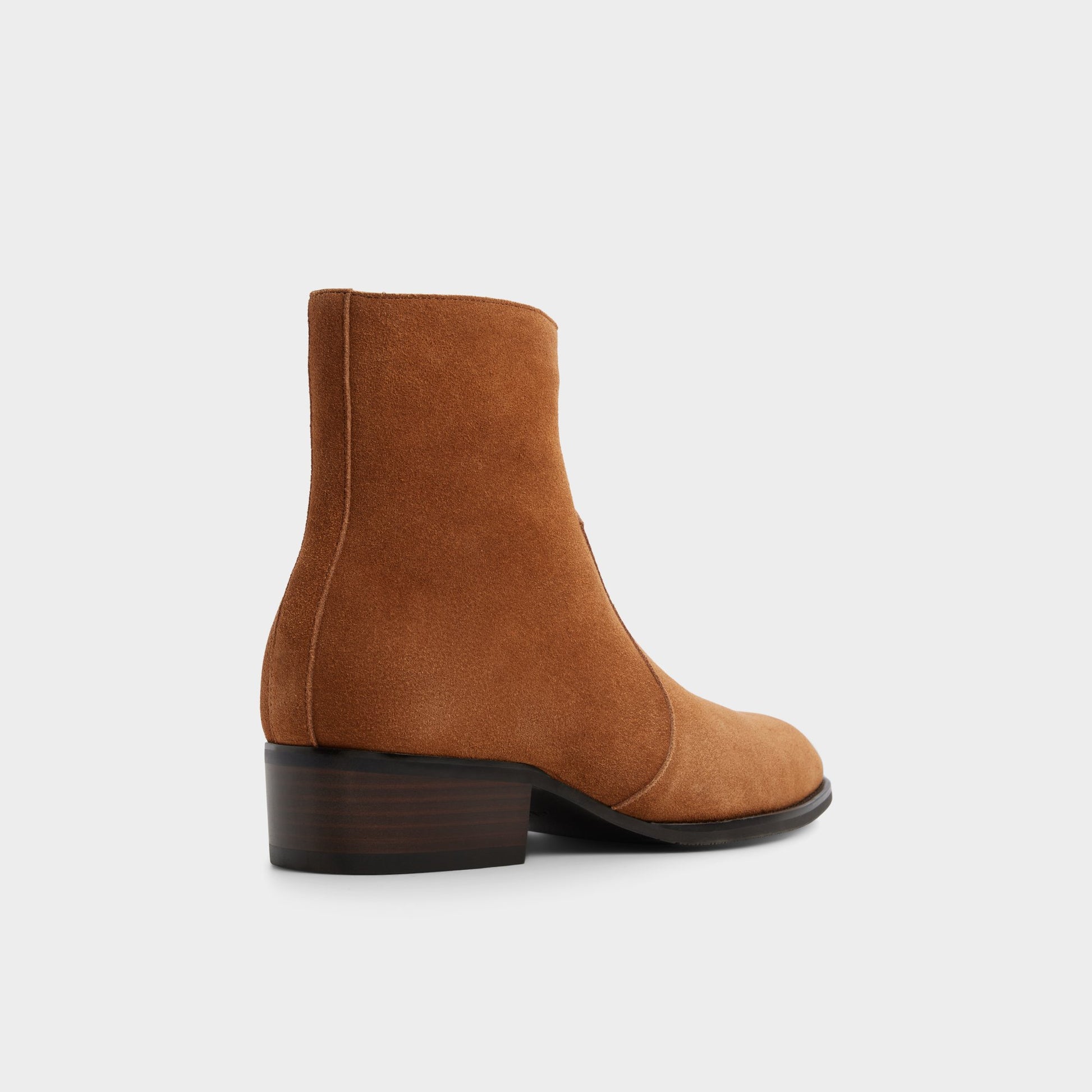 Three-quarter angle of Light brown Chander Ankle boot's back side