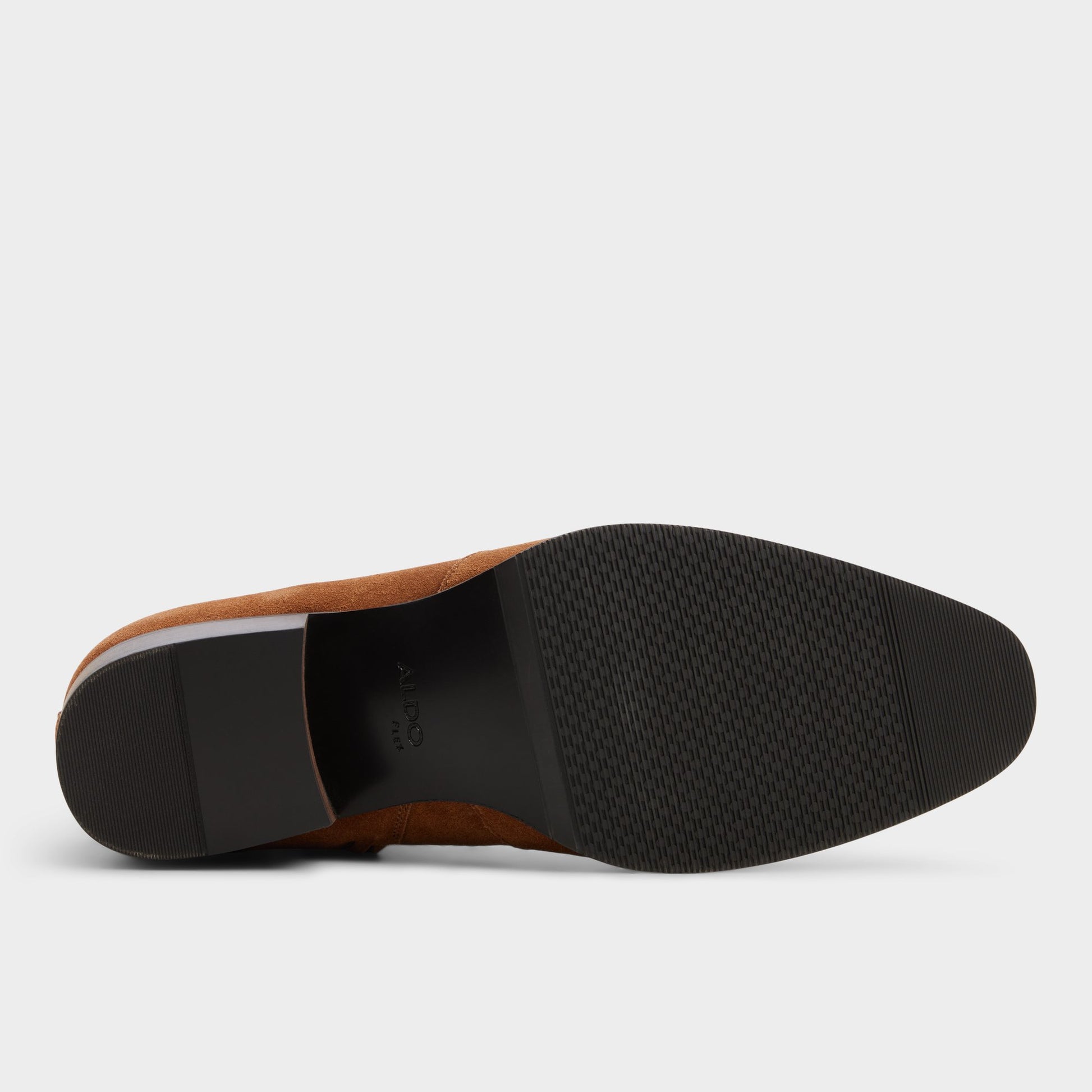 View of Light brown Chander Ankle boot's sole