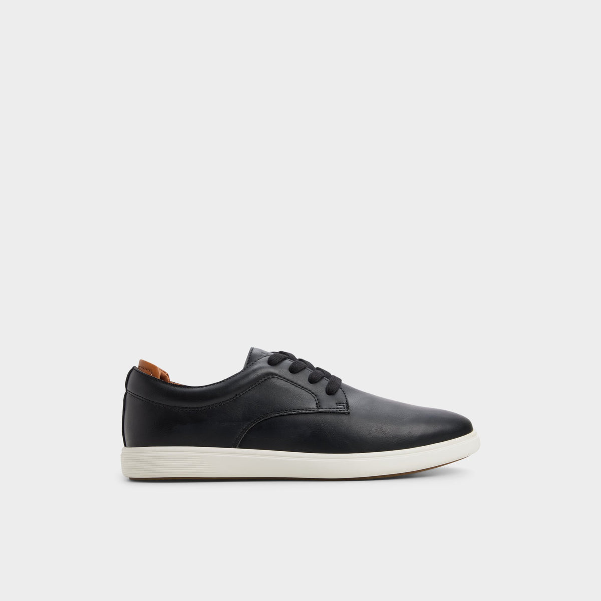 Main View of Black Ted Low top sneaker for Mens