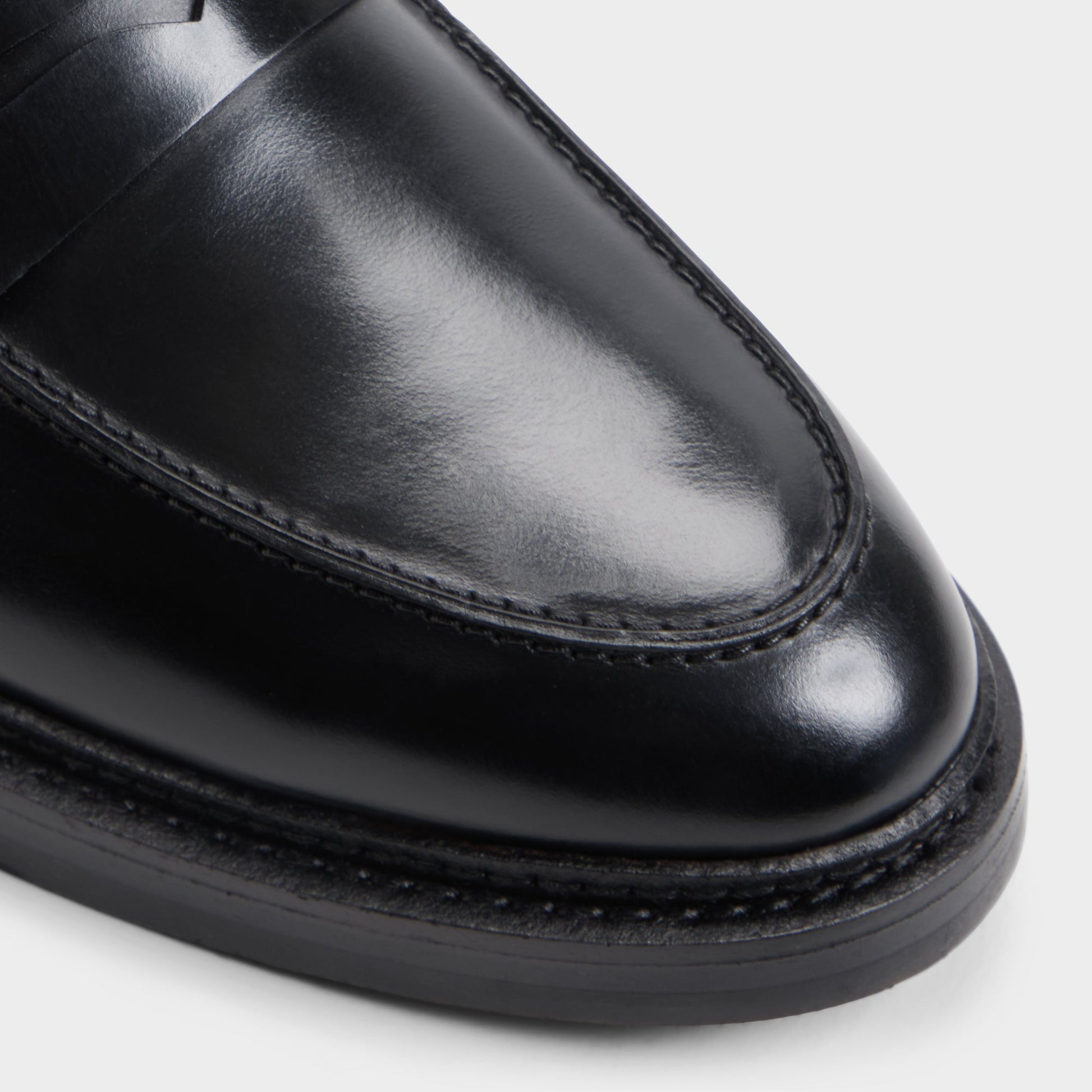 Close-up of the Black Mcrae Loafer