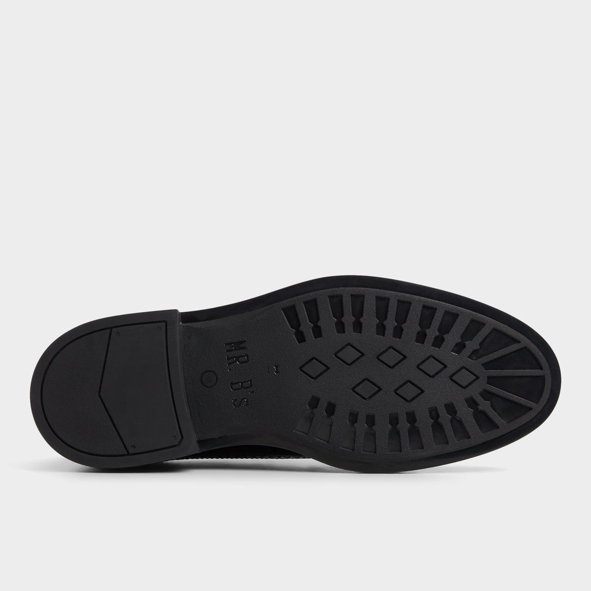 View of Bordo Jarvi Brogue lace-up shoe's sole