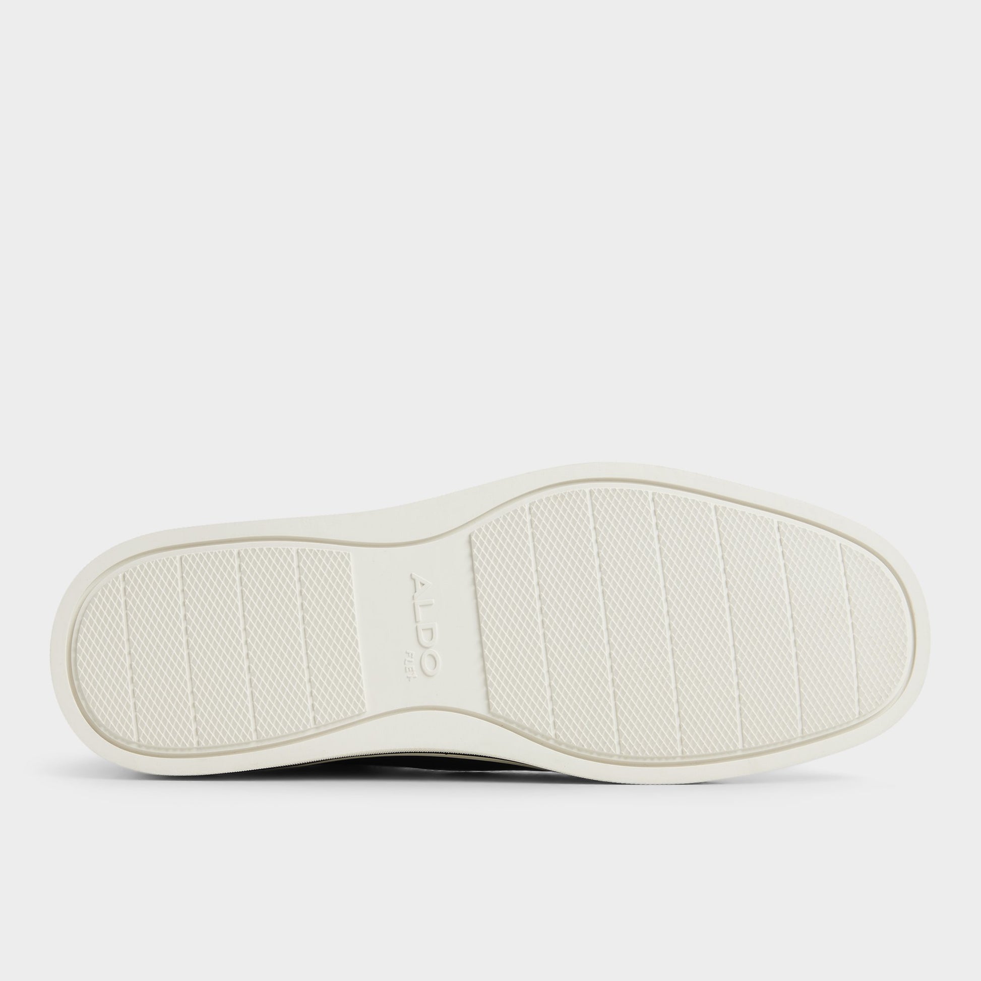 View of Black Enio Slip-on sneaker's sole