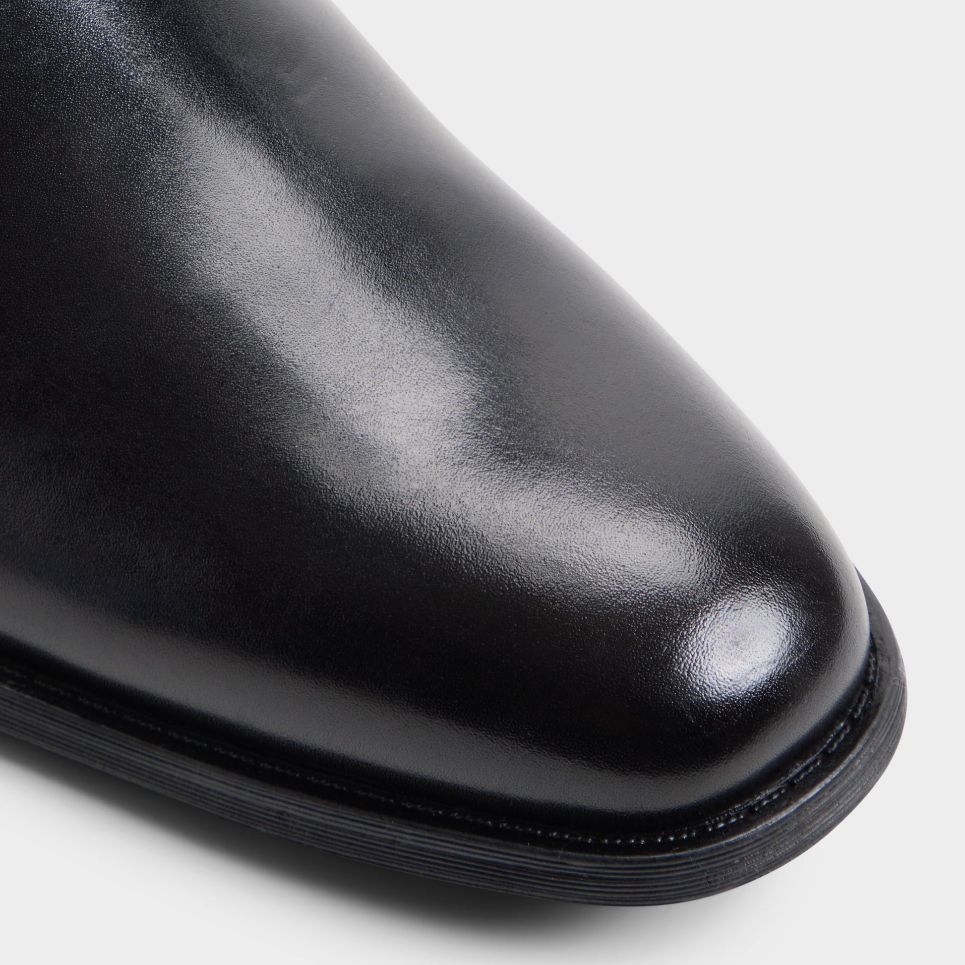 Close-up of the Black Ritchie Chelsea boot