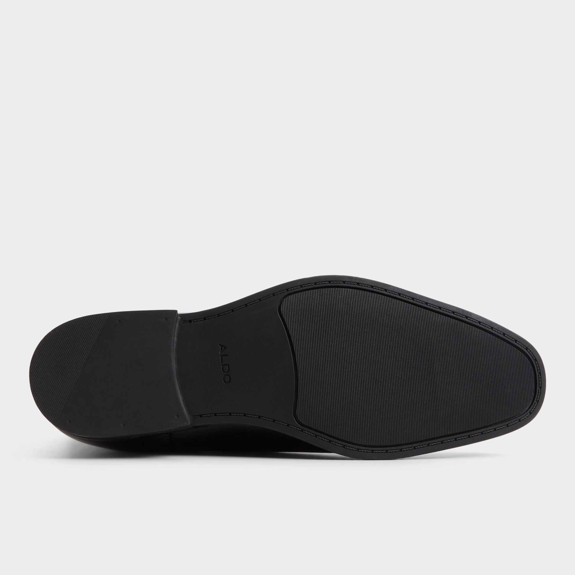 View of Black Ritchie Chelsea boot's sole