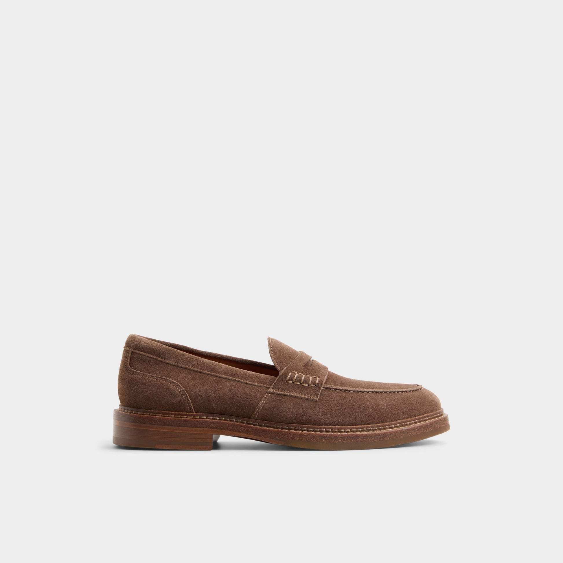 Main View of Dark brown Mcrae Loafer for Mens