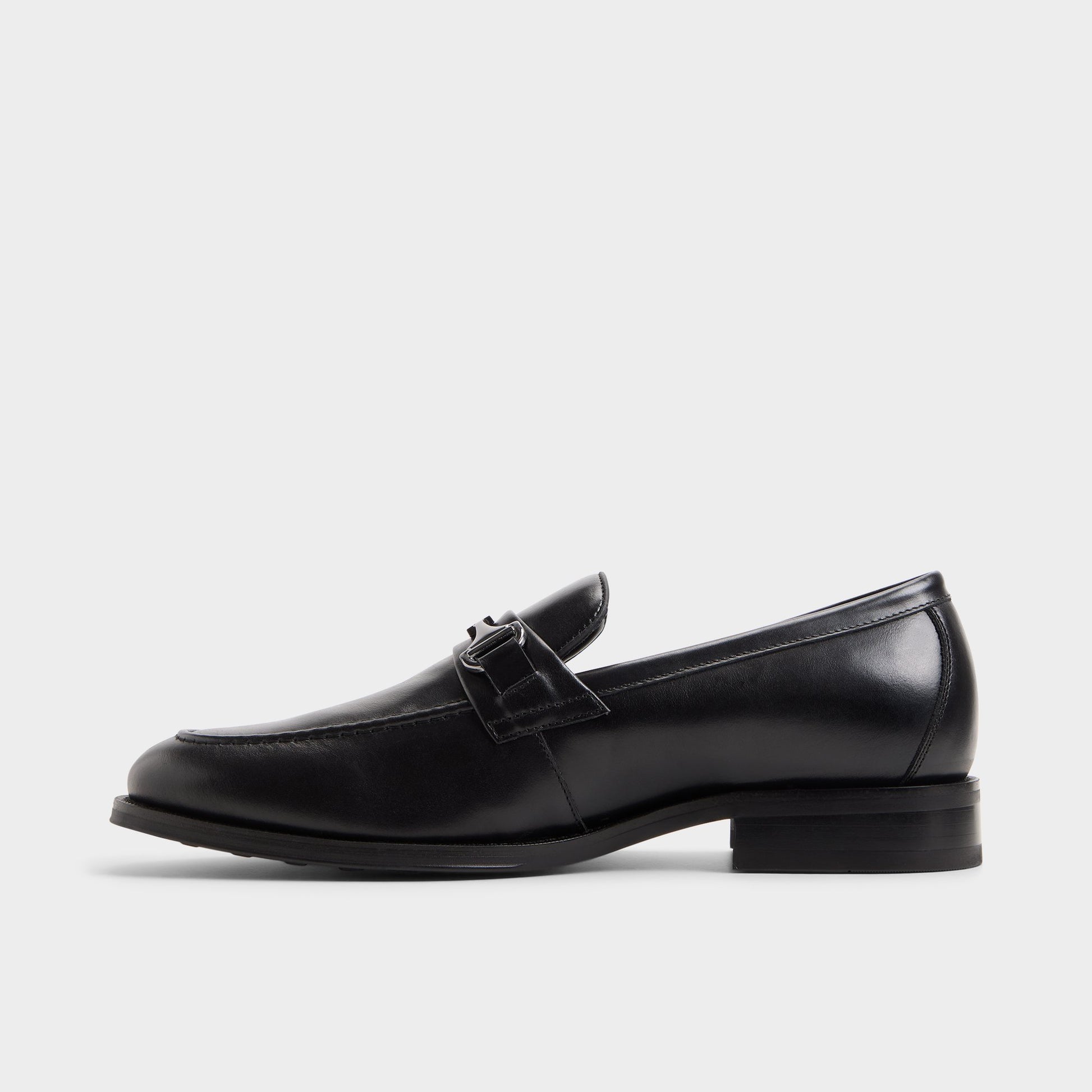 Side view of Black Antonino Loafer