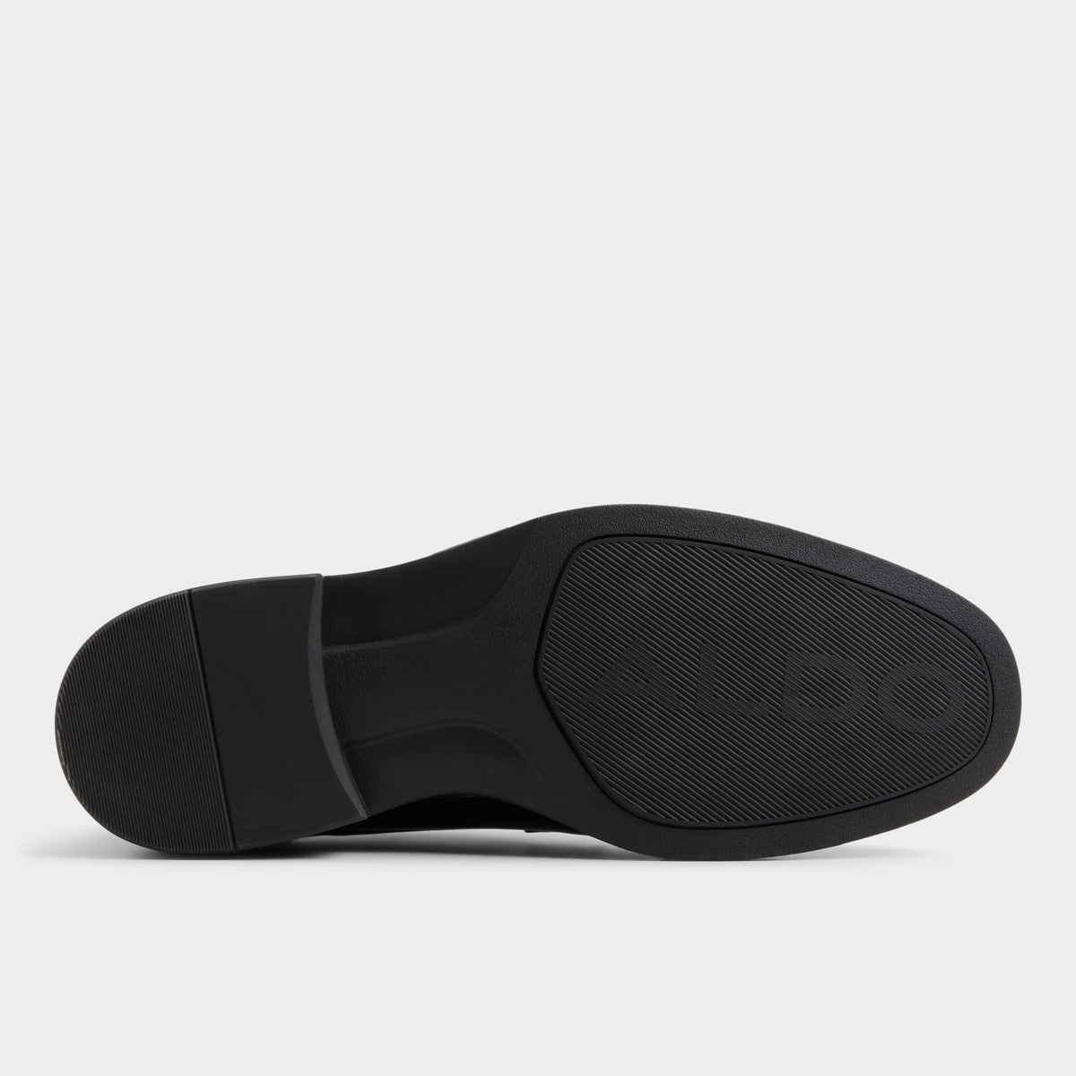 Vue de la semelle de Noir Leclair Chaussure derby