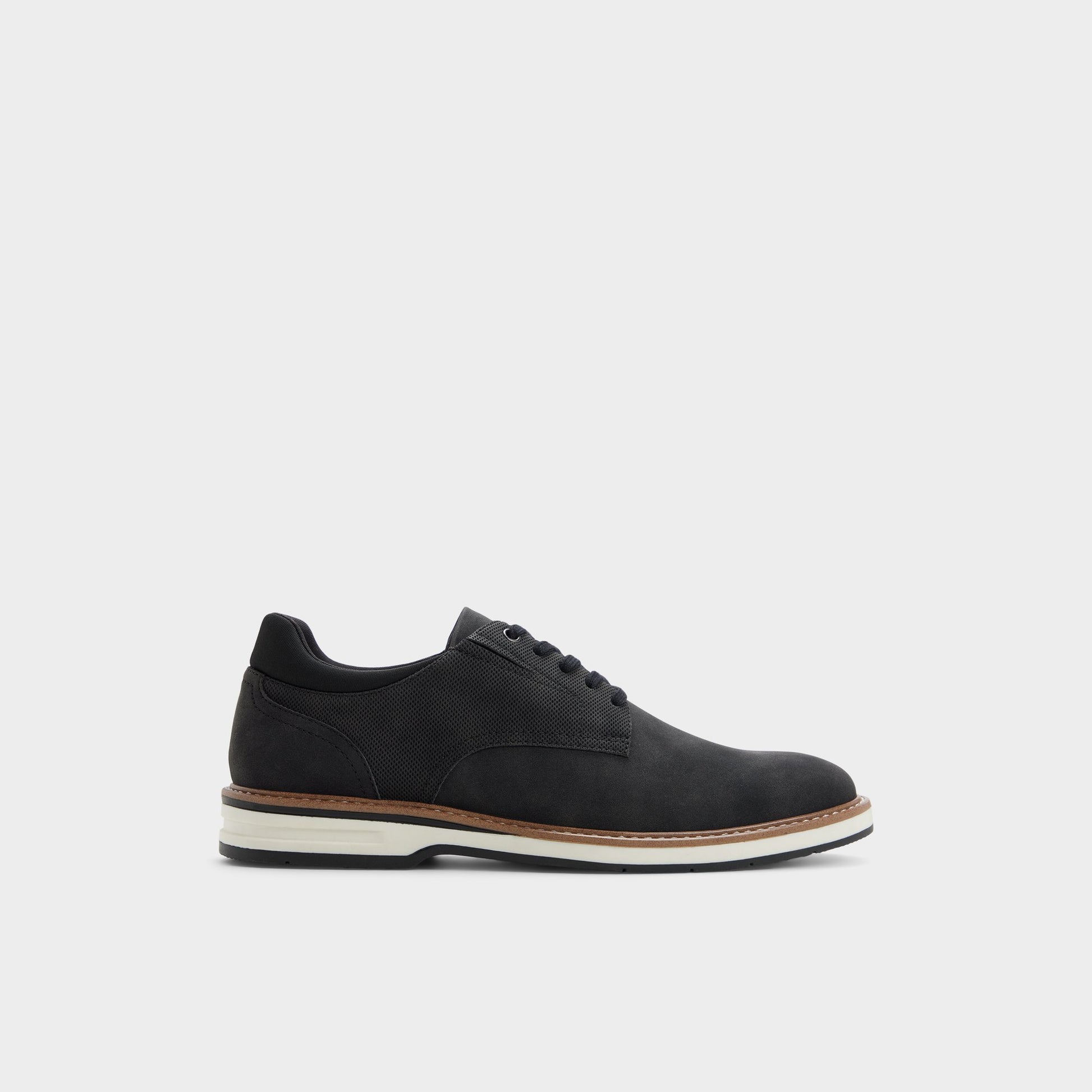Main View of Black Terrano Oxford shoe for Mens