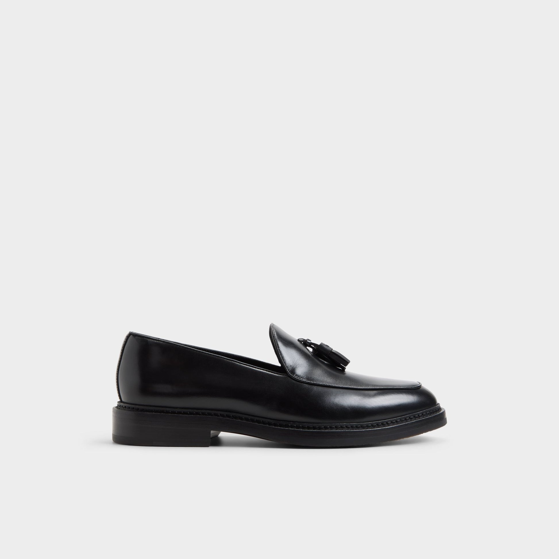 Main View of Black Gaston Loafer for Mens