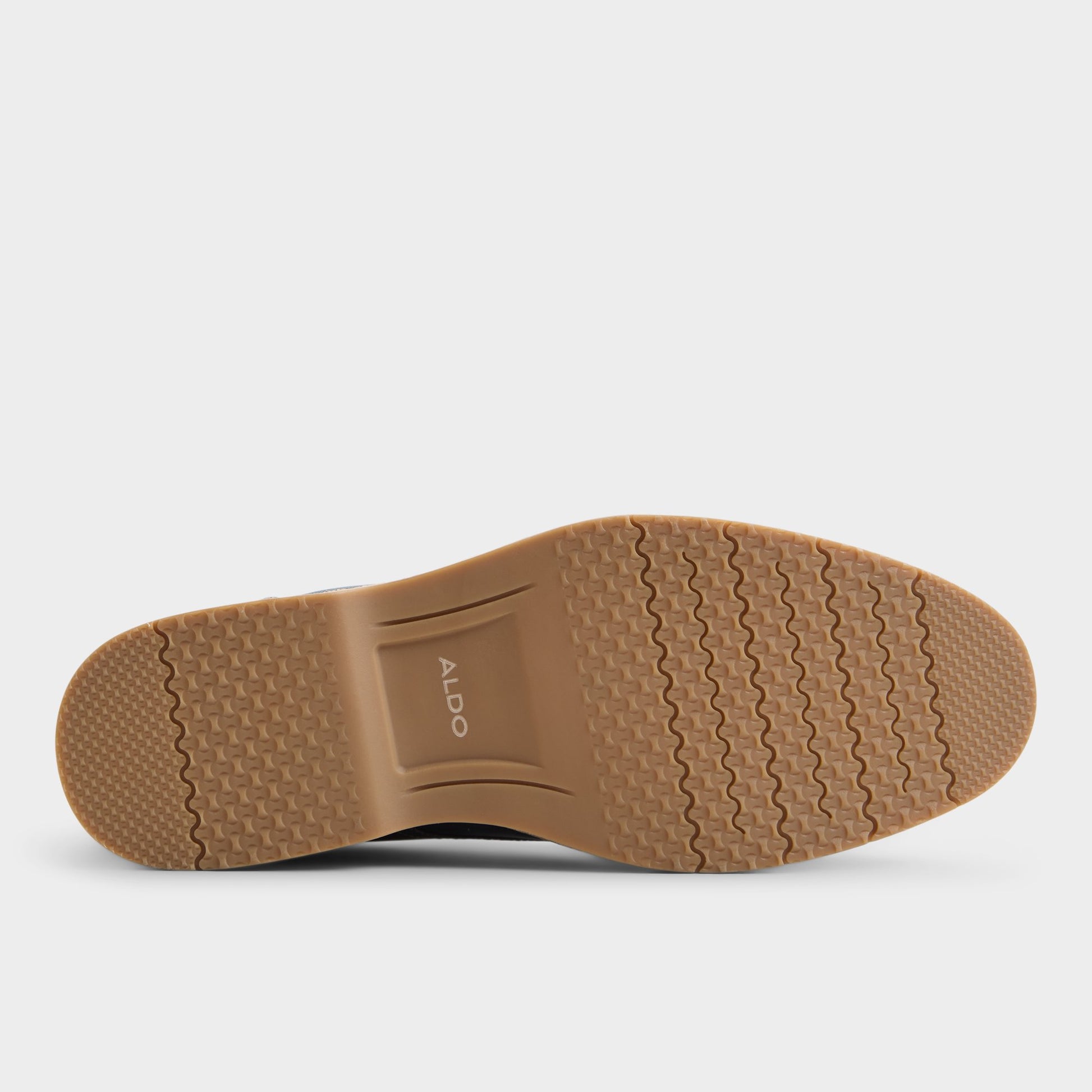 View of Navy Terrano Oxford shoe's sole