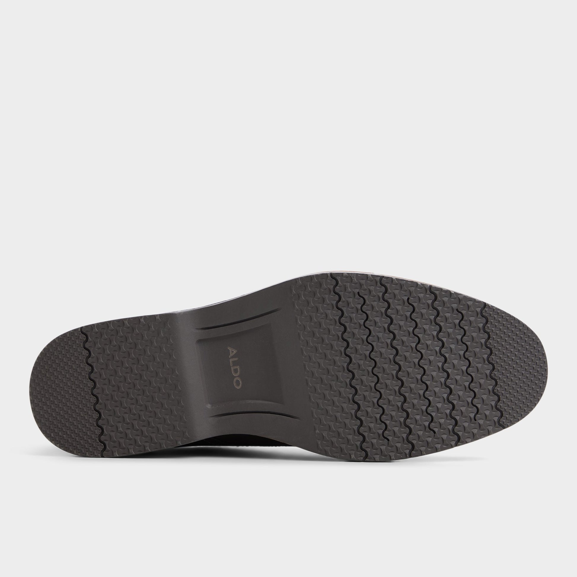 View of Dark brown Terrano Oxford shoe's sole