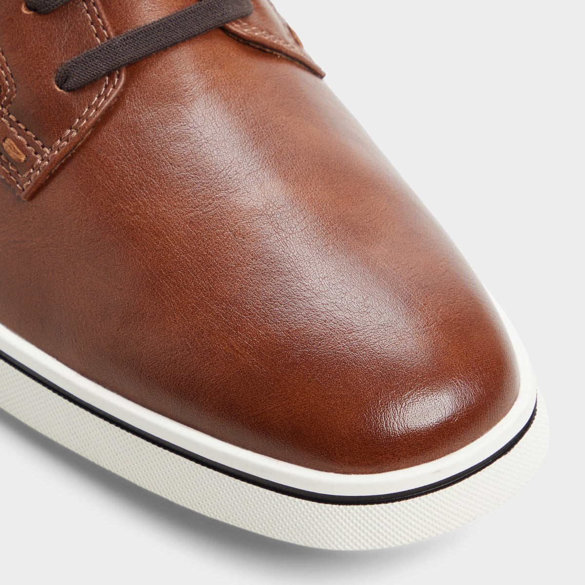 Close-up of the Tan Dougie Slip-on sneaker